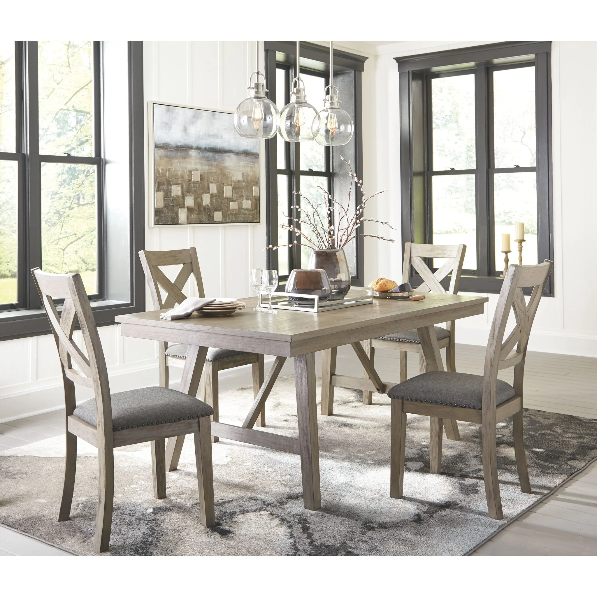 Aldwin Rectangular Dining Room Table - Image 9