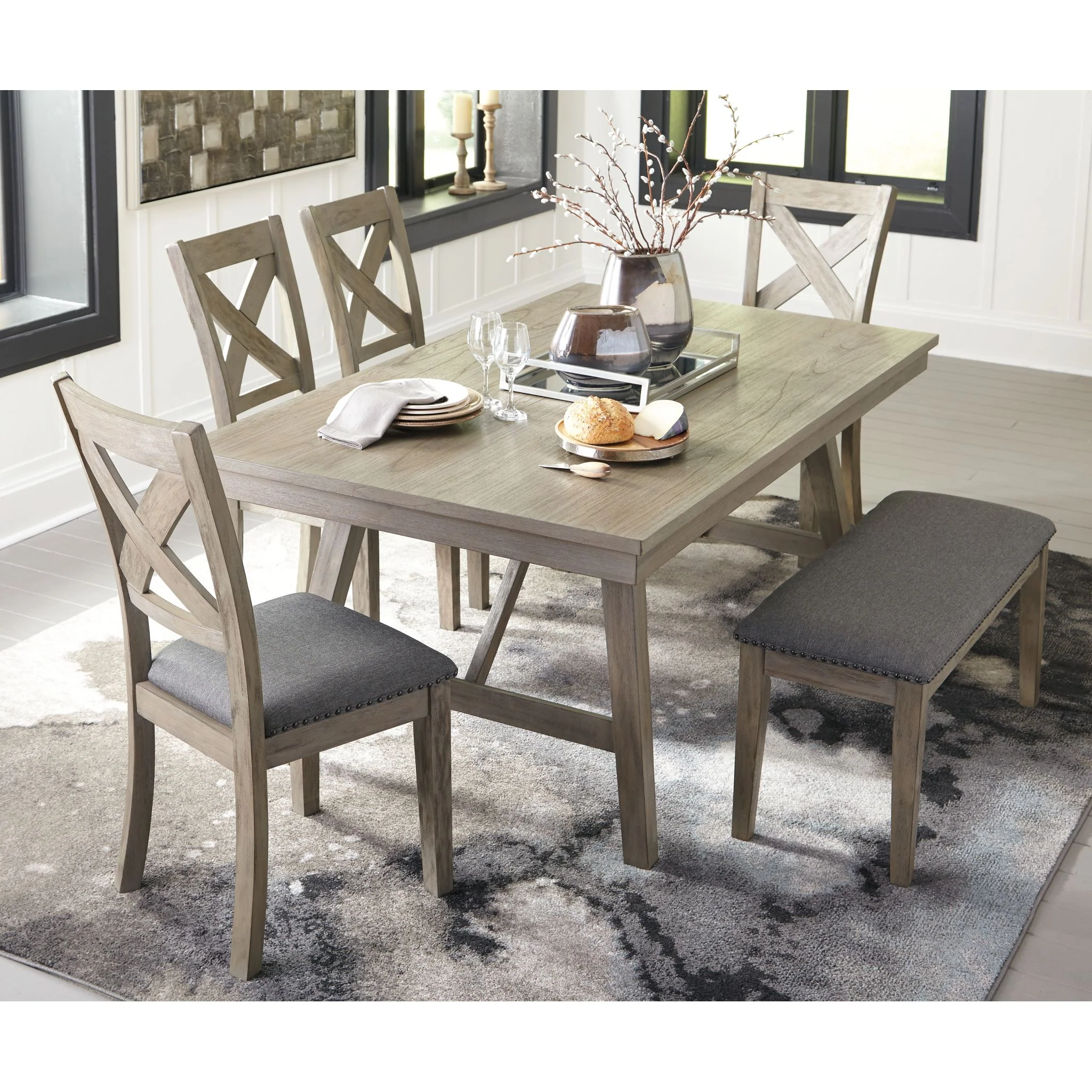 Aldwin Upholstered Bench - Image 10