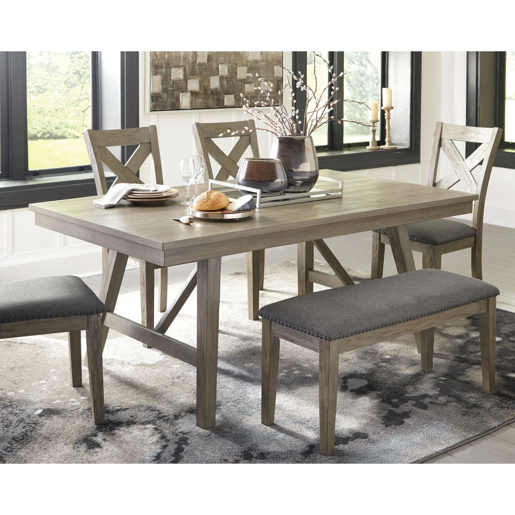 Aldwin Upholstered Bench - Image 11