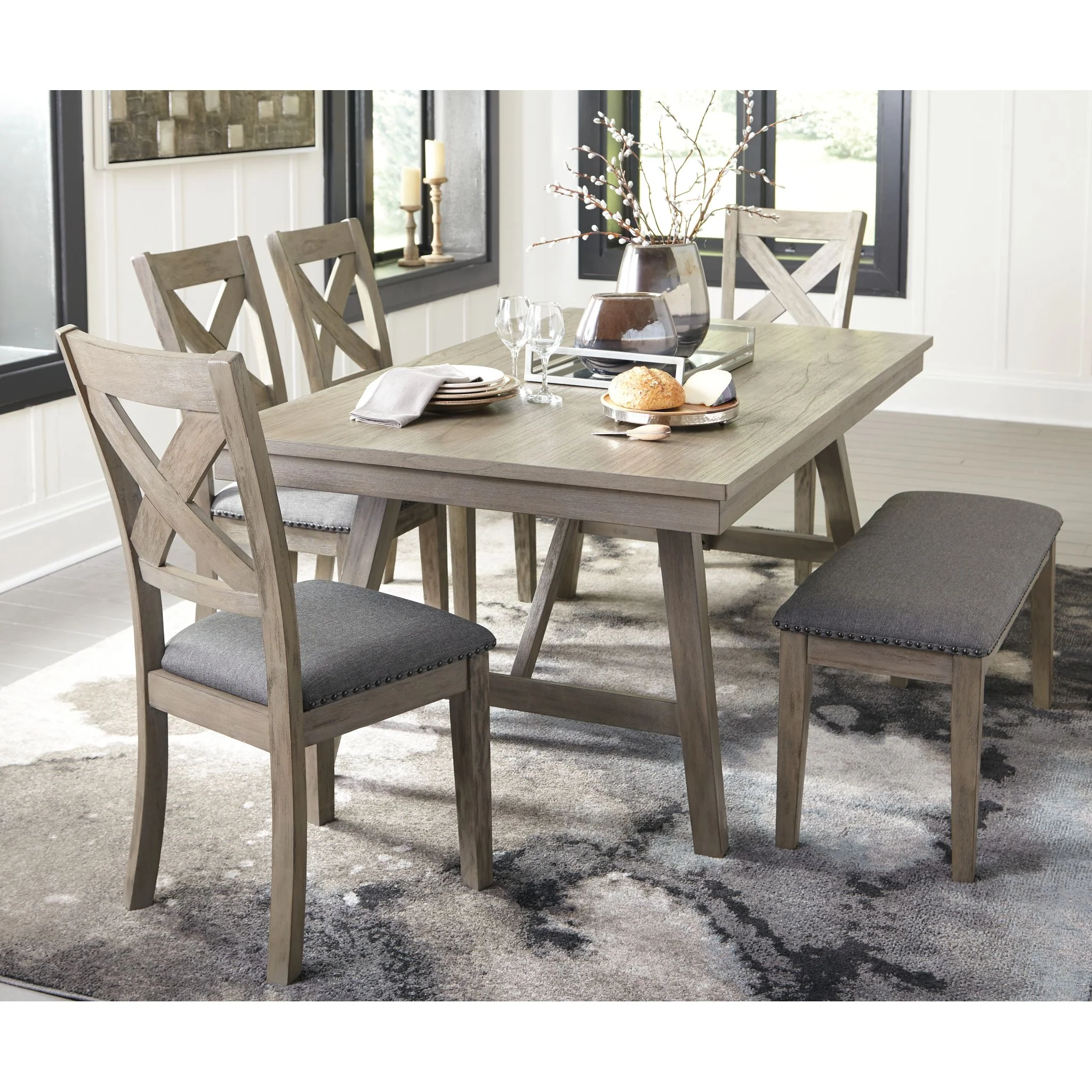 Aldwin Upholstered Bench - Image 9
