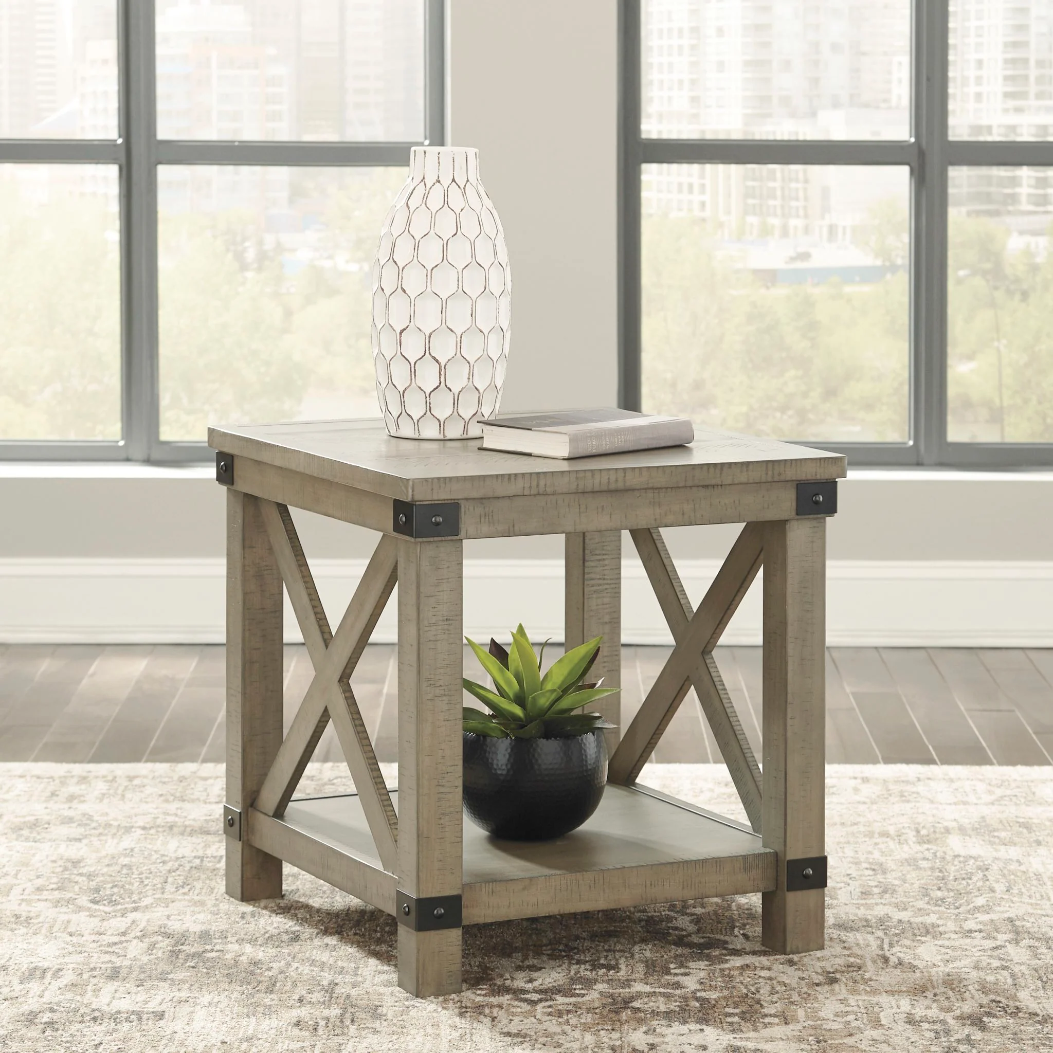 Aldwin Rectangle End Table - Image 2