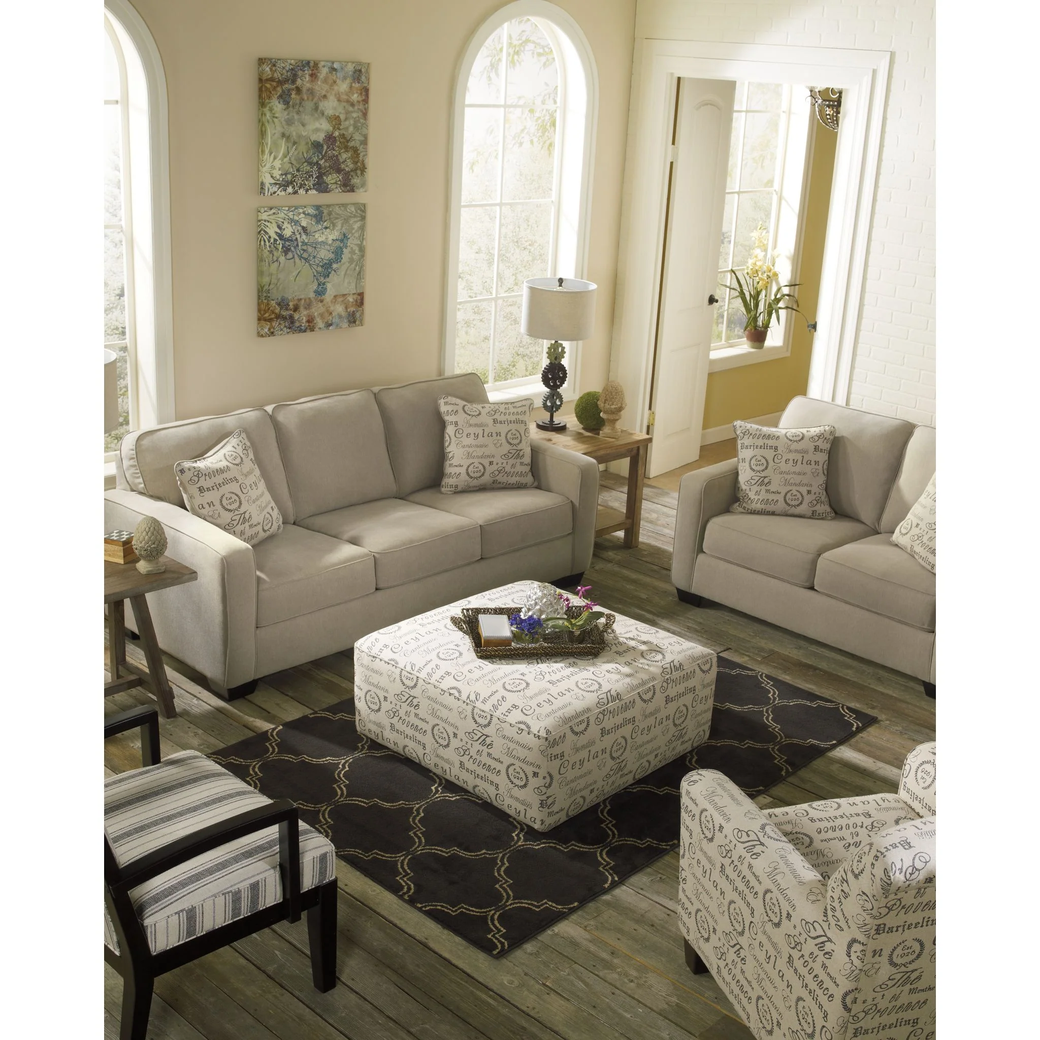 Alenya Oversized Accent Ottoman - Image 4