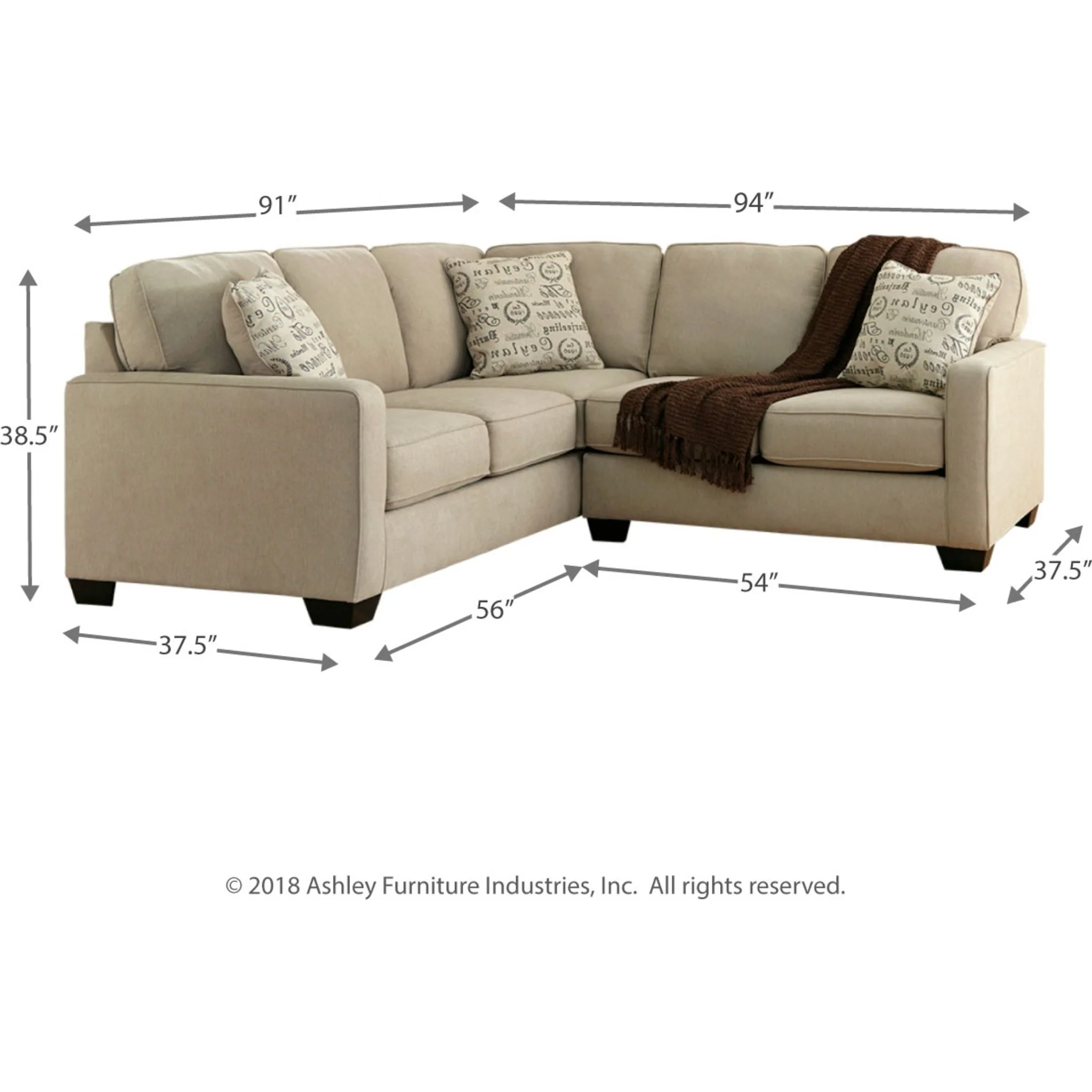 Alenya 2 Piece Sectional - Image 5