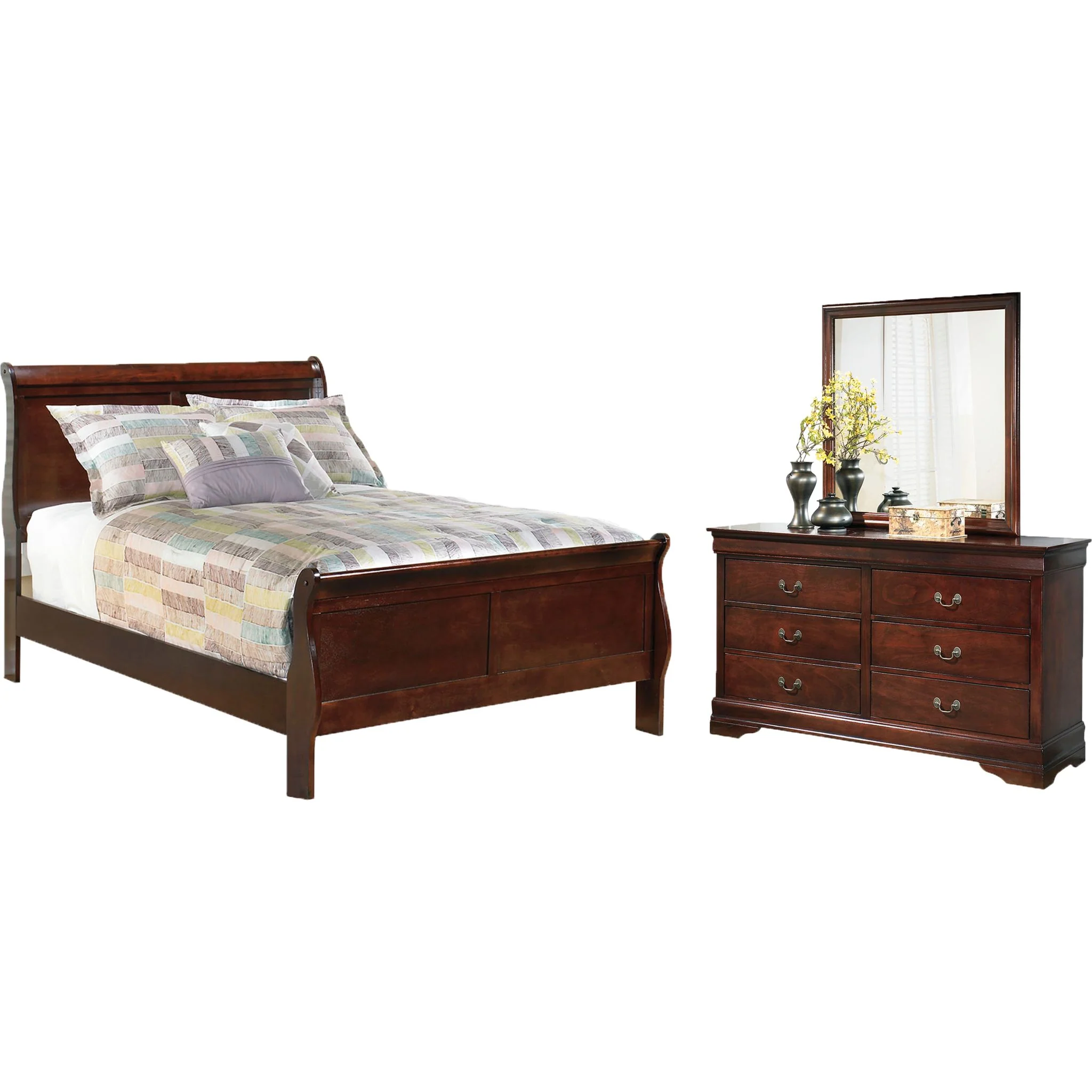 Alisdair 5 Piece Sleigh Bedroom - Image 14