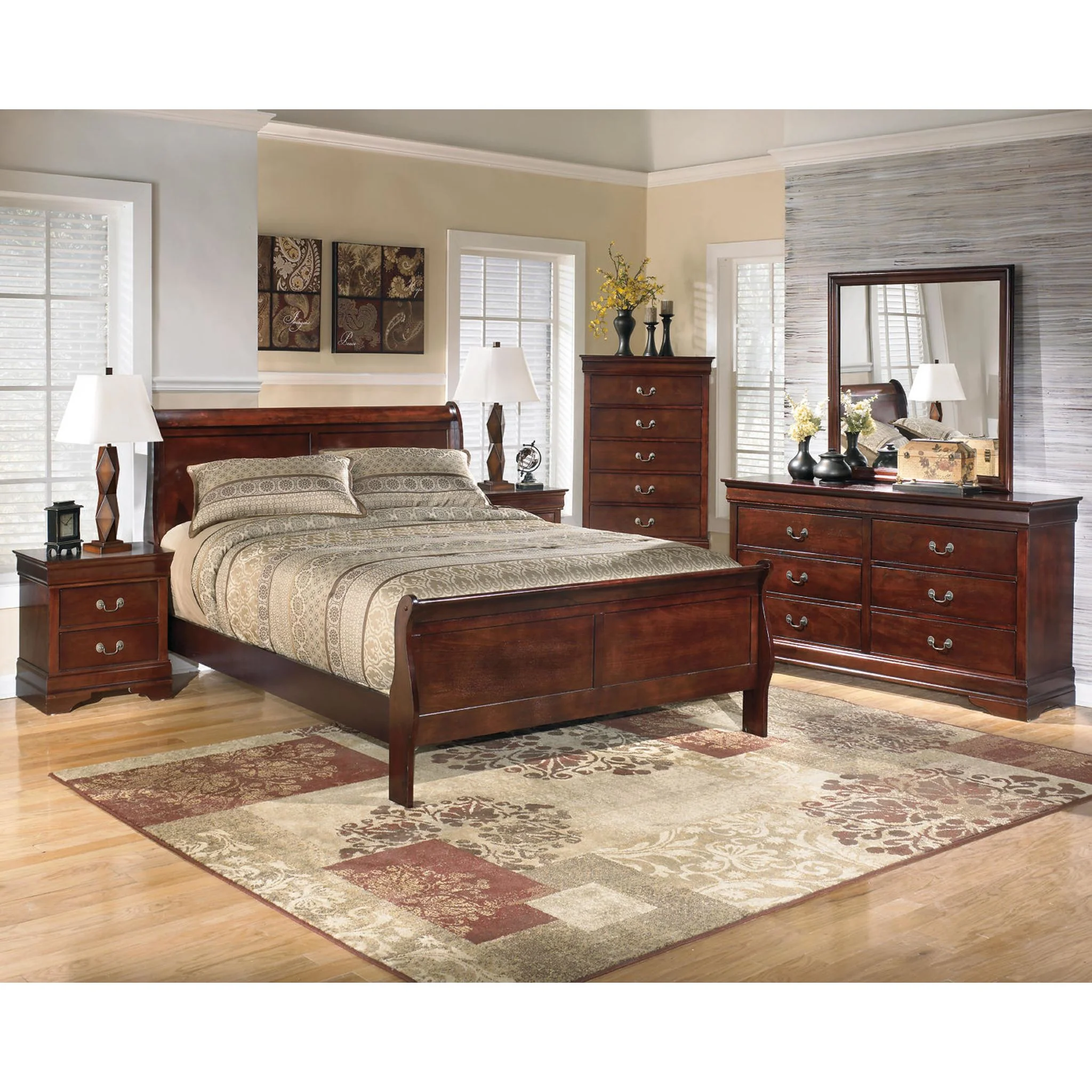Alisdair 5 Piece Sleigh Bedroom - Image 11