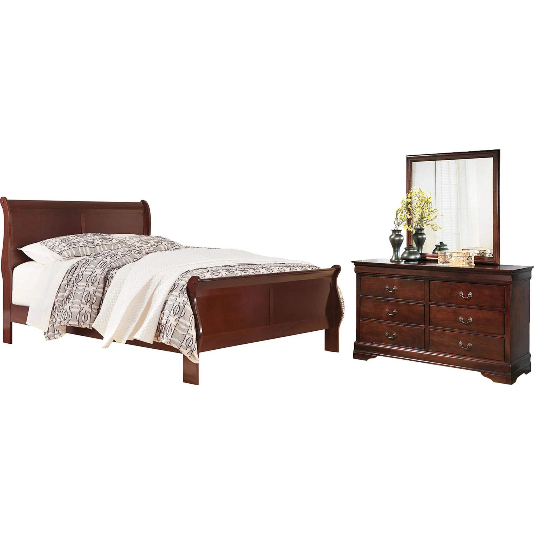 Alisdair 5 Piece Sleigh Bedroom - Image 13
