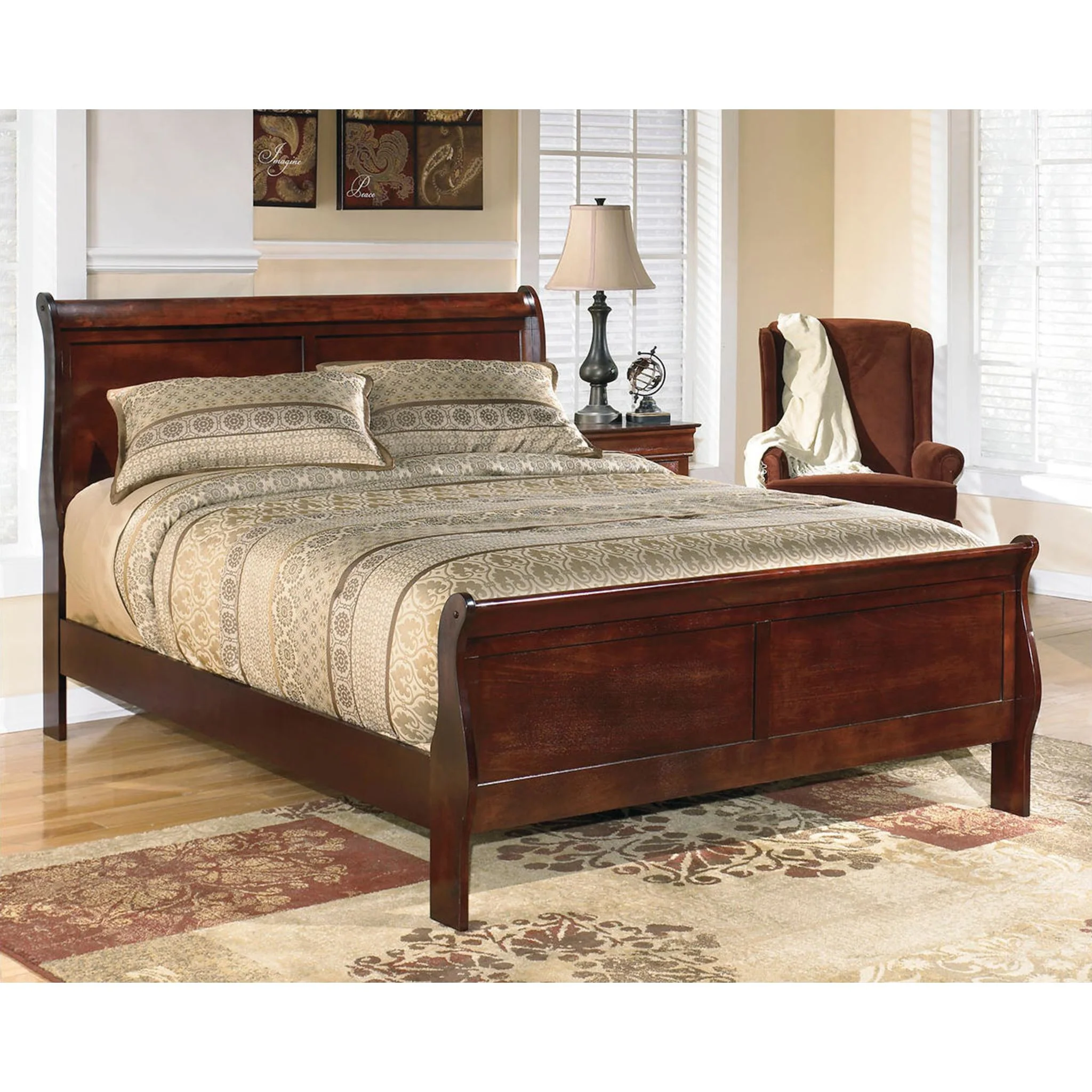 Alisdair 5 Piece Sleigh Bedroom - Image 14