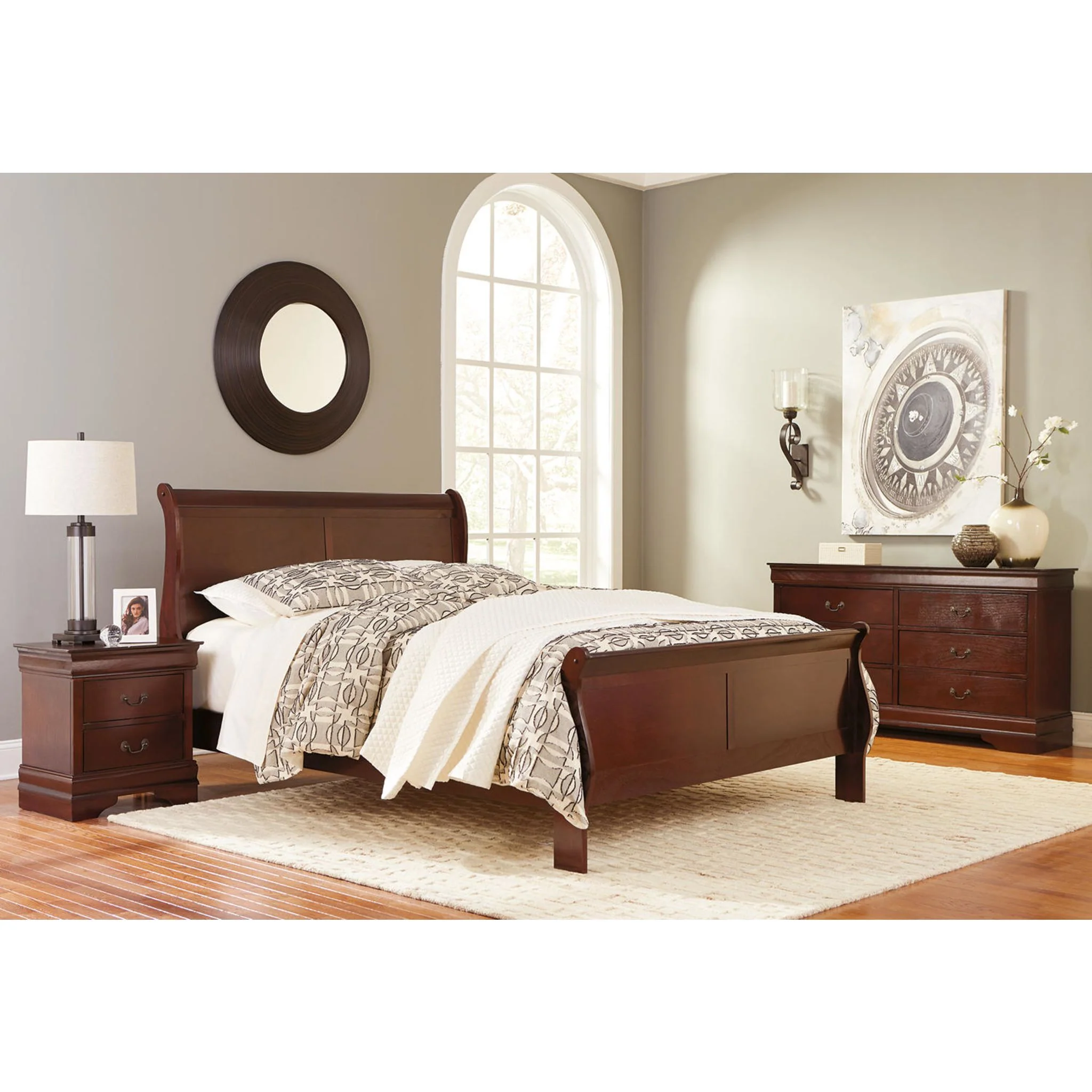 Alisdair 5 Piece Sleigh Bedroom - Image 22