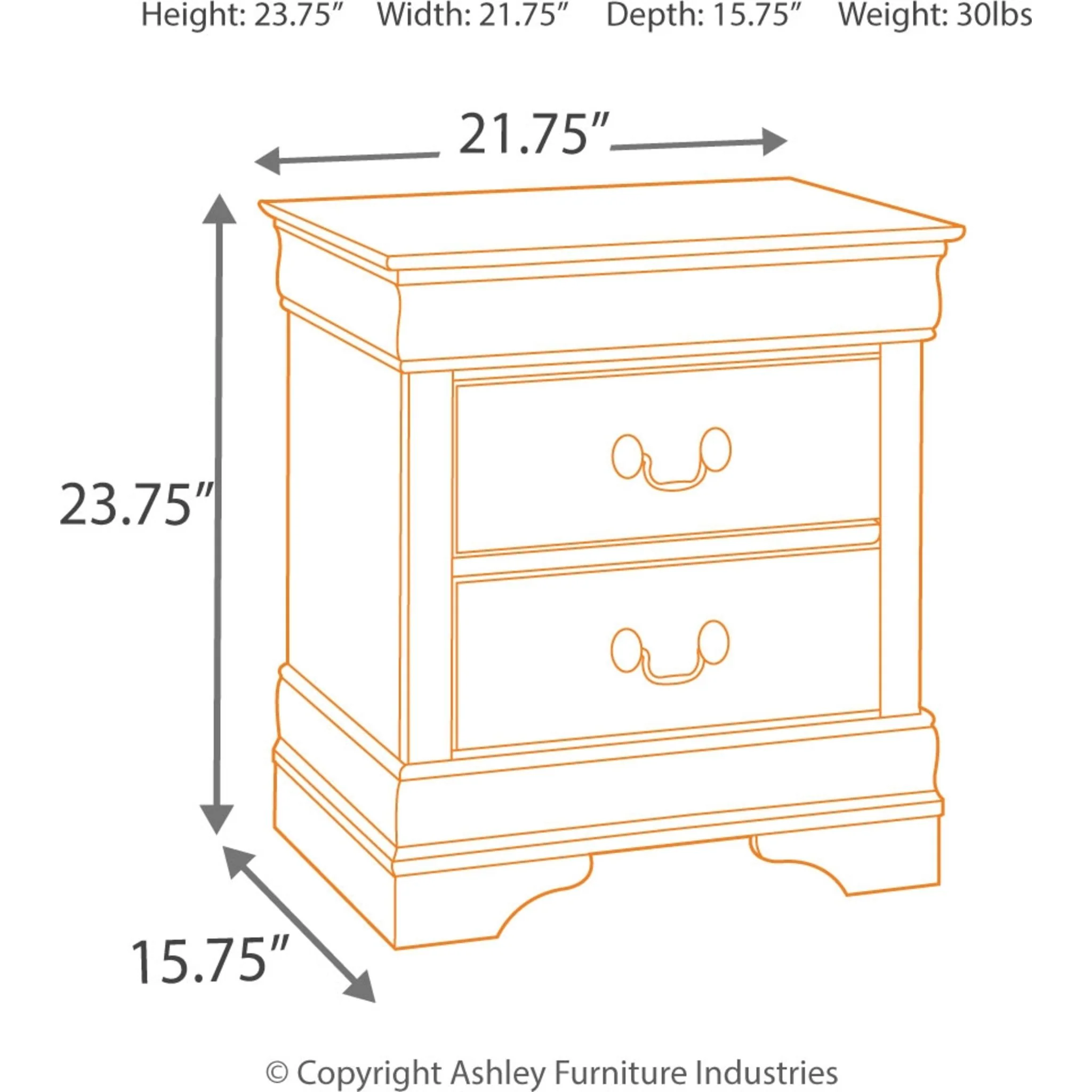 Alisdair Nightstand - Image 8