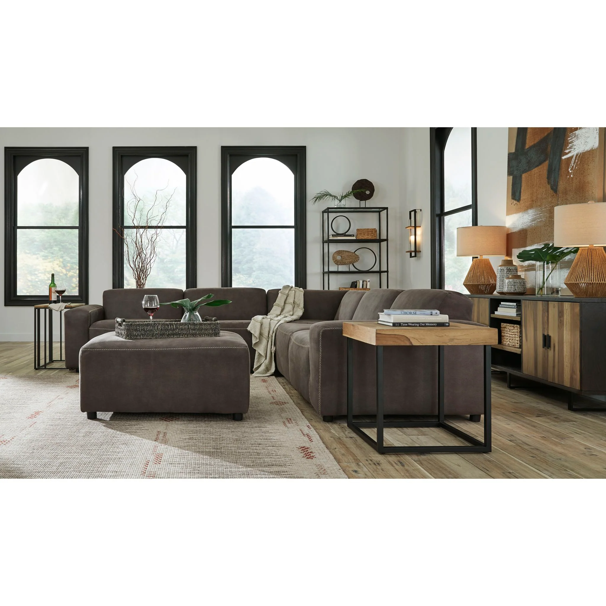 Allena 5 Piece Sectional - Image 2