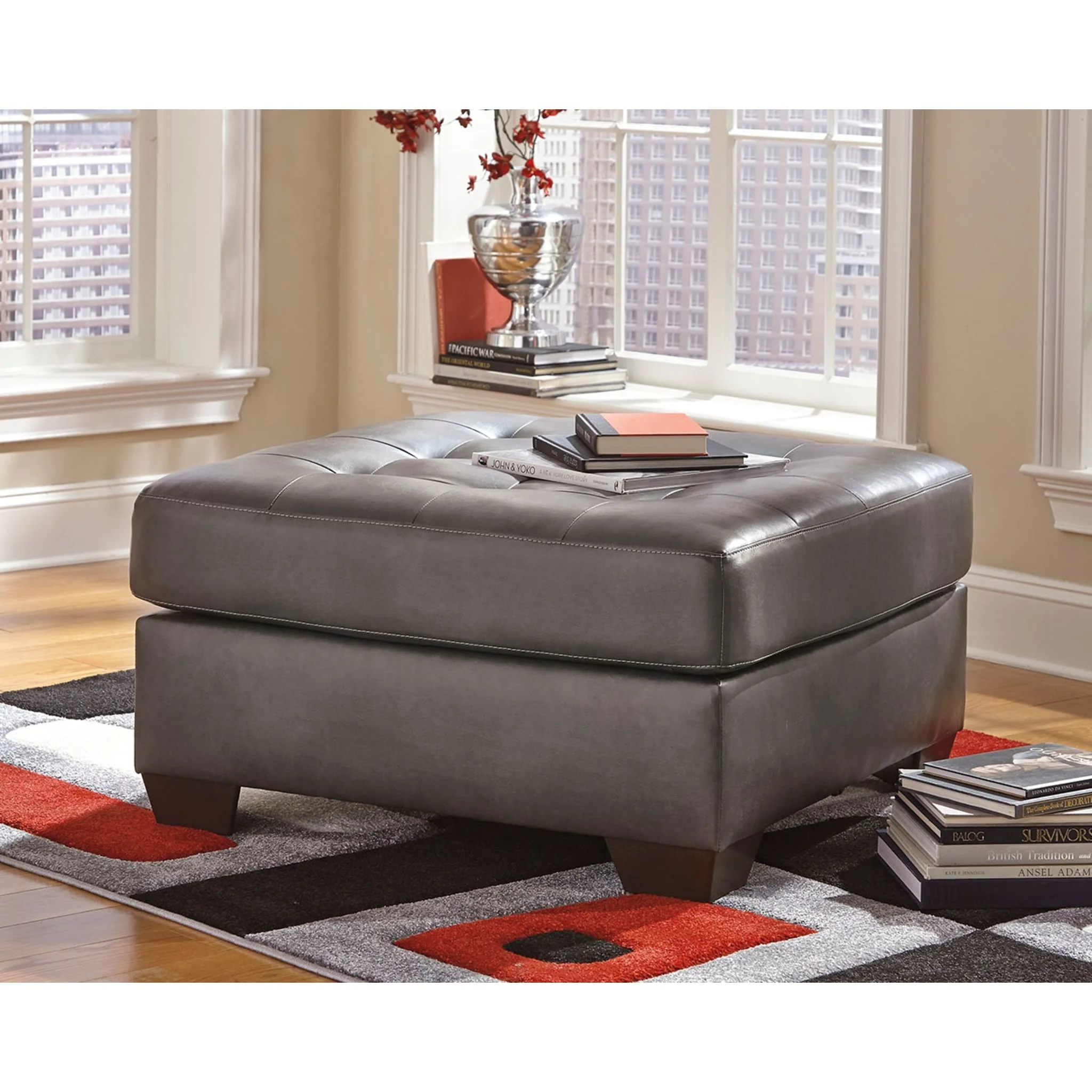 Alliston Oversized Accent Ottoman - Image 2