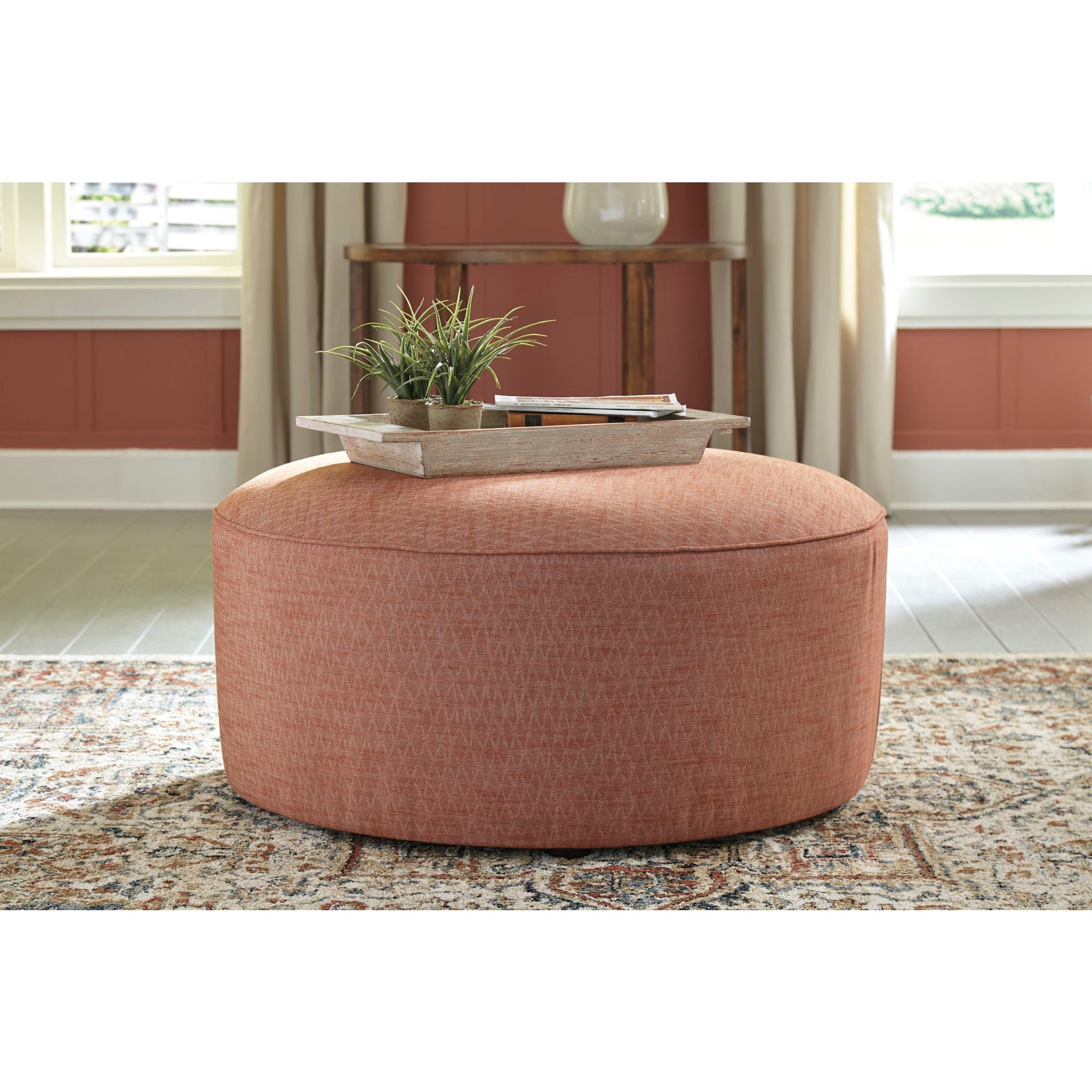 Almanza Oversized Accent Ottoman - Image 2