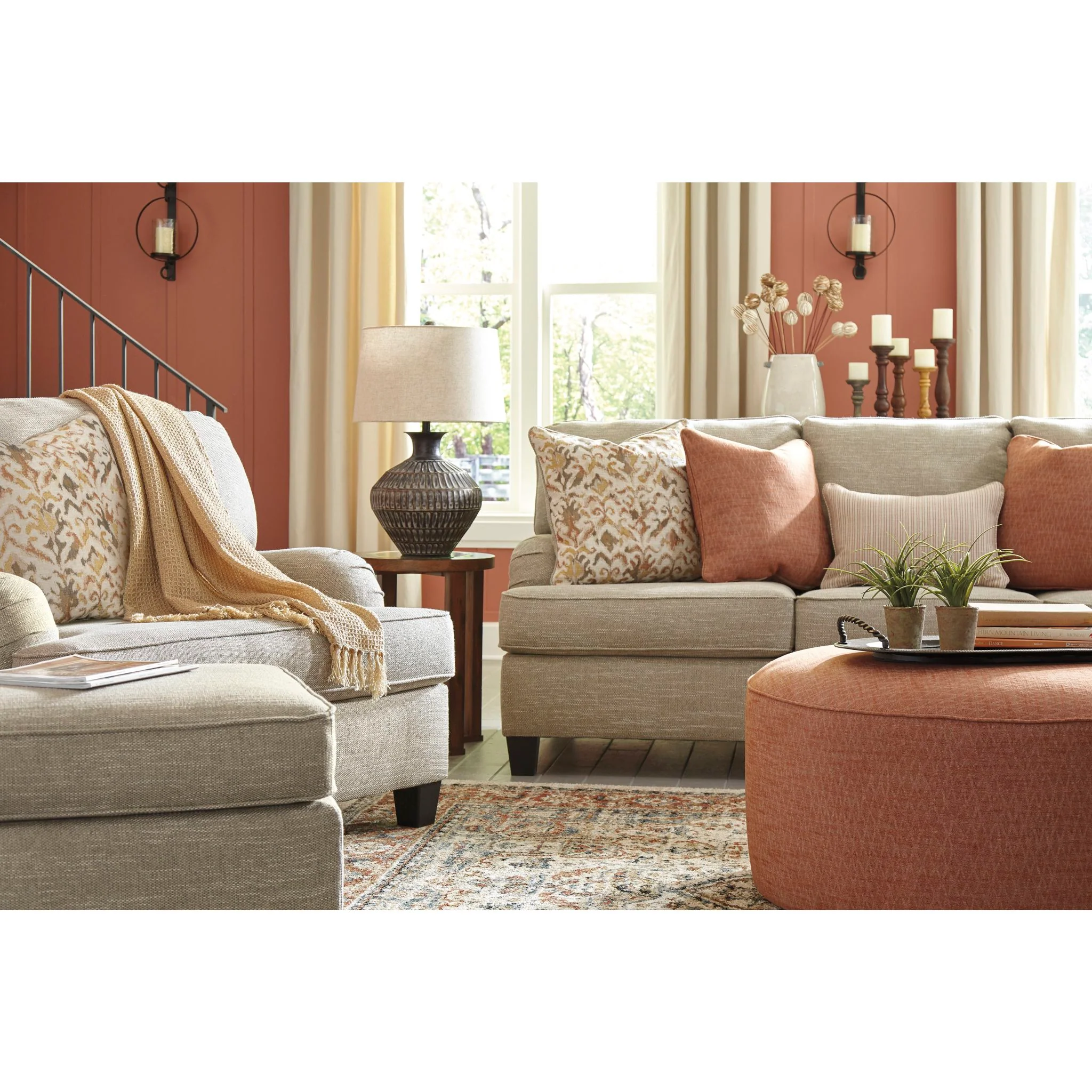 Almanza Oversized Accent Ottoman - Image 3