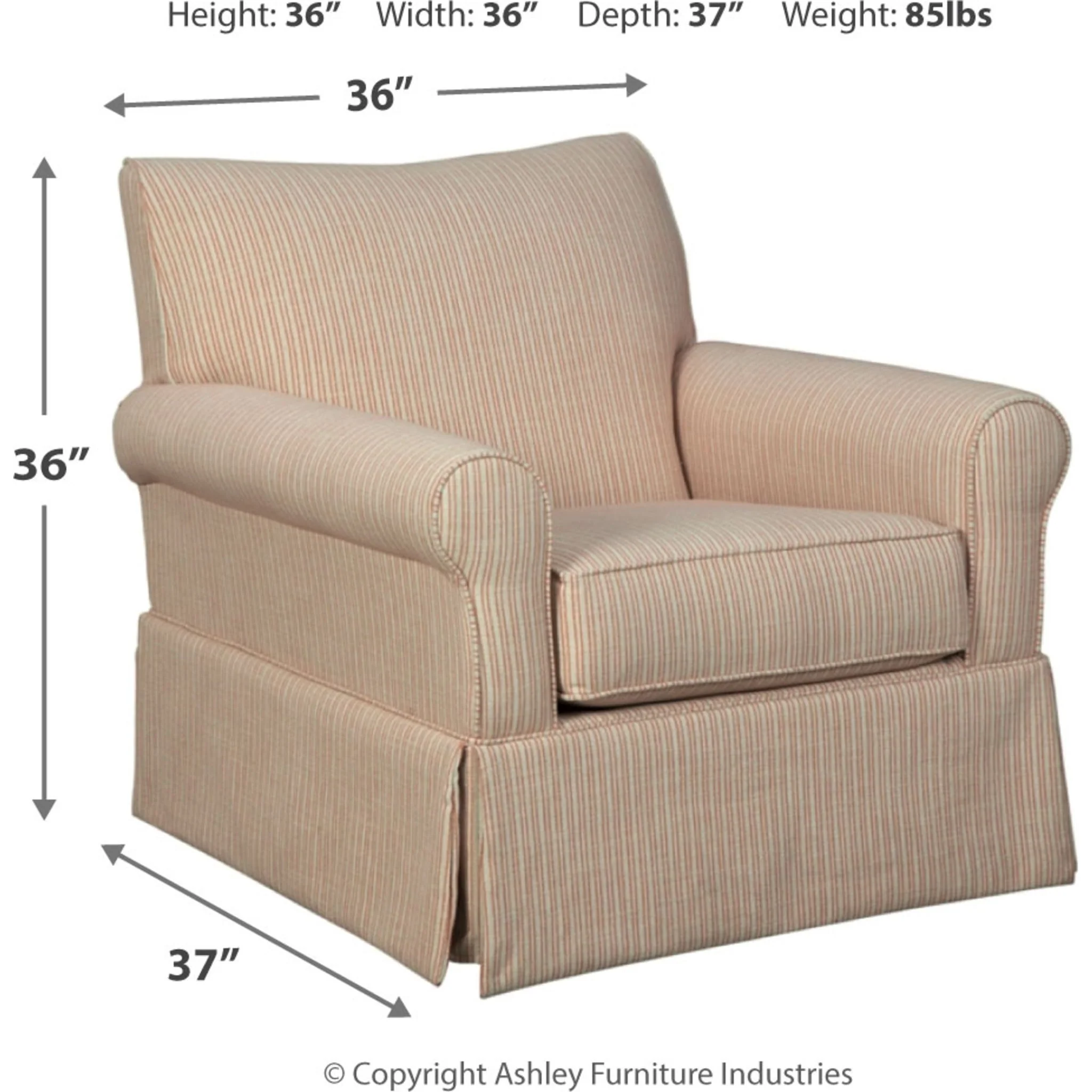 Almanza Swivel Accent Chair - Image 7