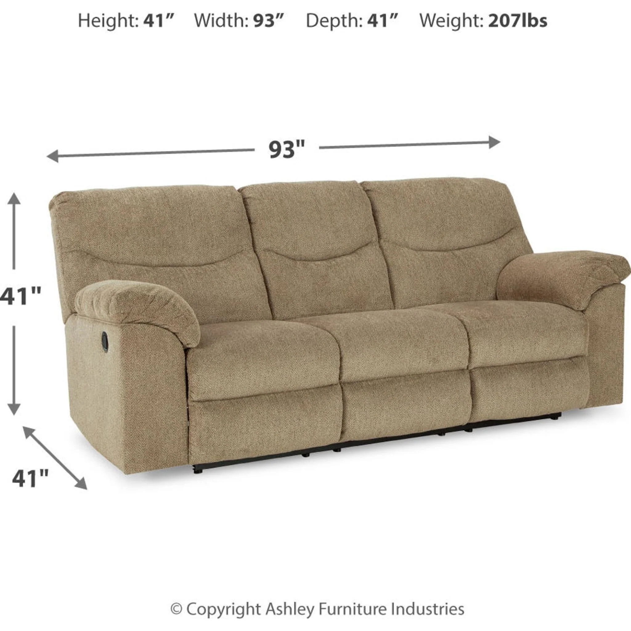 Alphons Reclining Sofa - Image 12