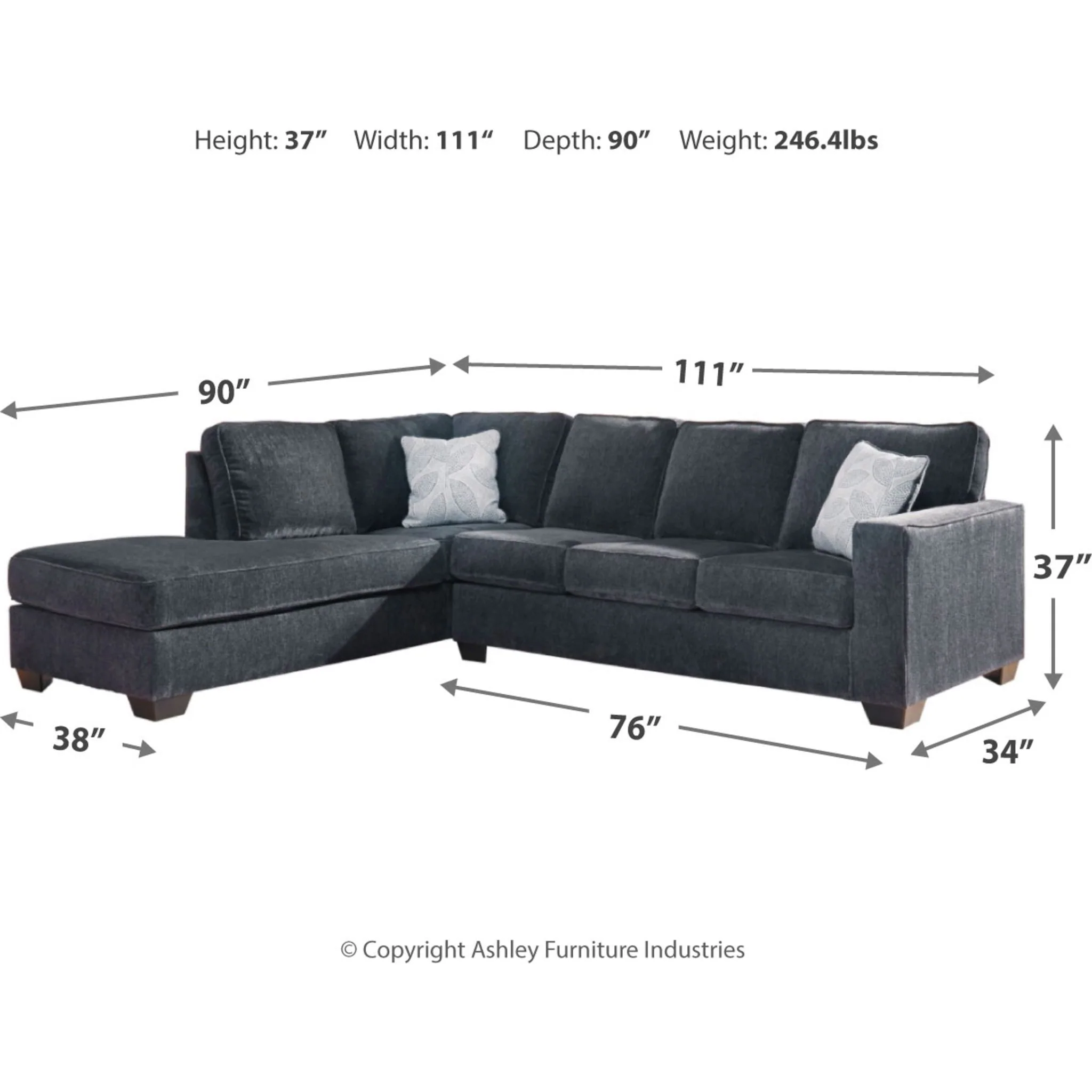 Altari 2 Piece Sectional - Image 52
