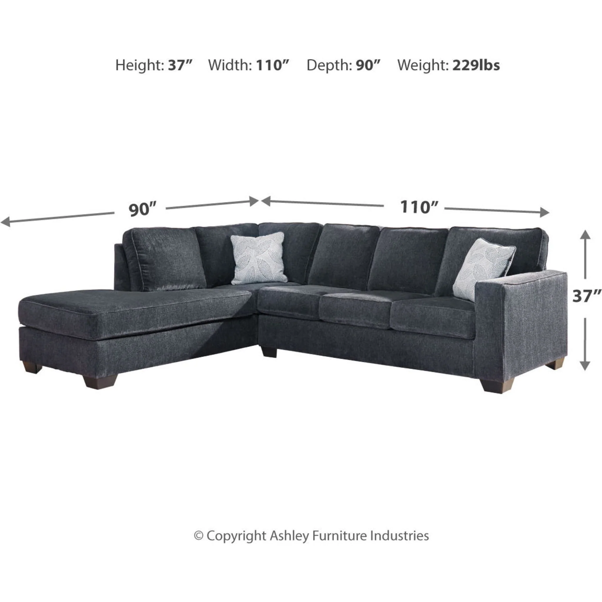 Altari 2 Piece Sectional - Image 57