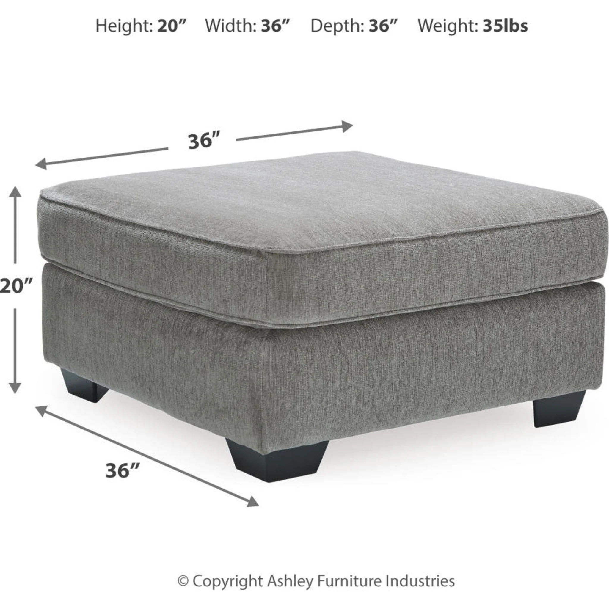 Altari Oversized Accent Ottoman - Image 24