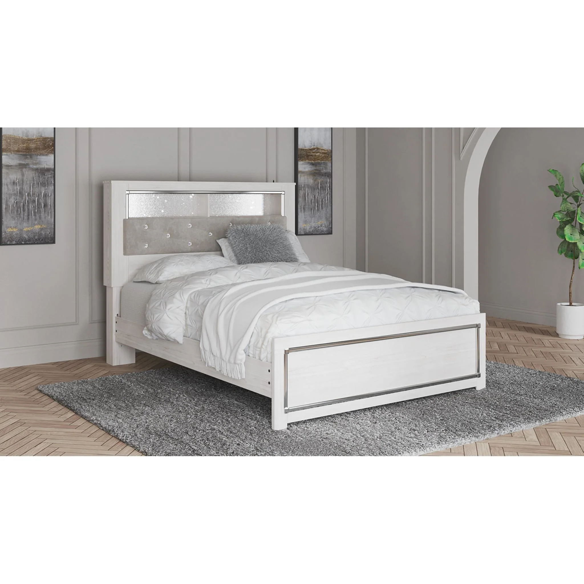 Altyra Bookcase Platform Bed - Image 15