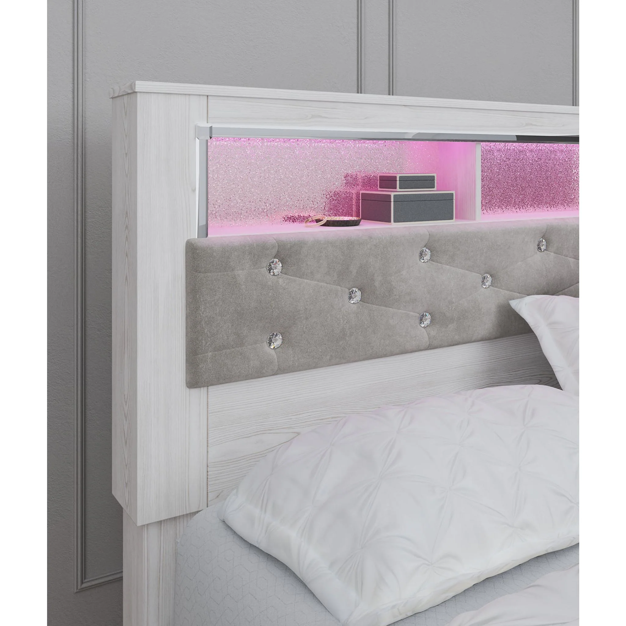Altyra Bookcase Platform Bed - Image 34