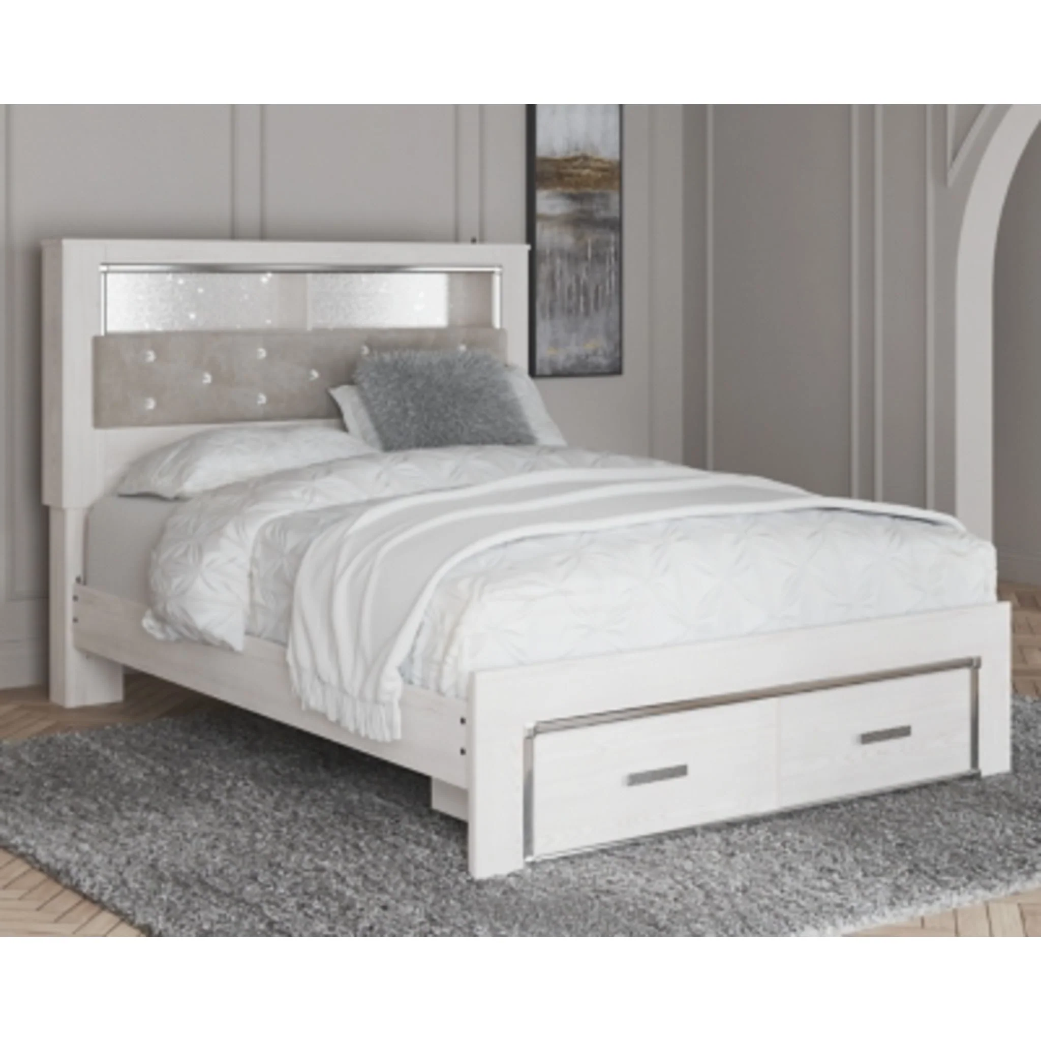 Altyra Bookcase Storage Bed - Image 2