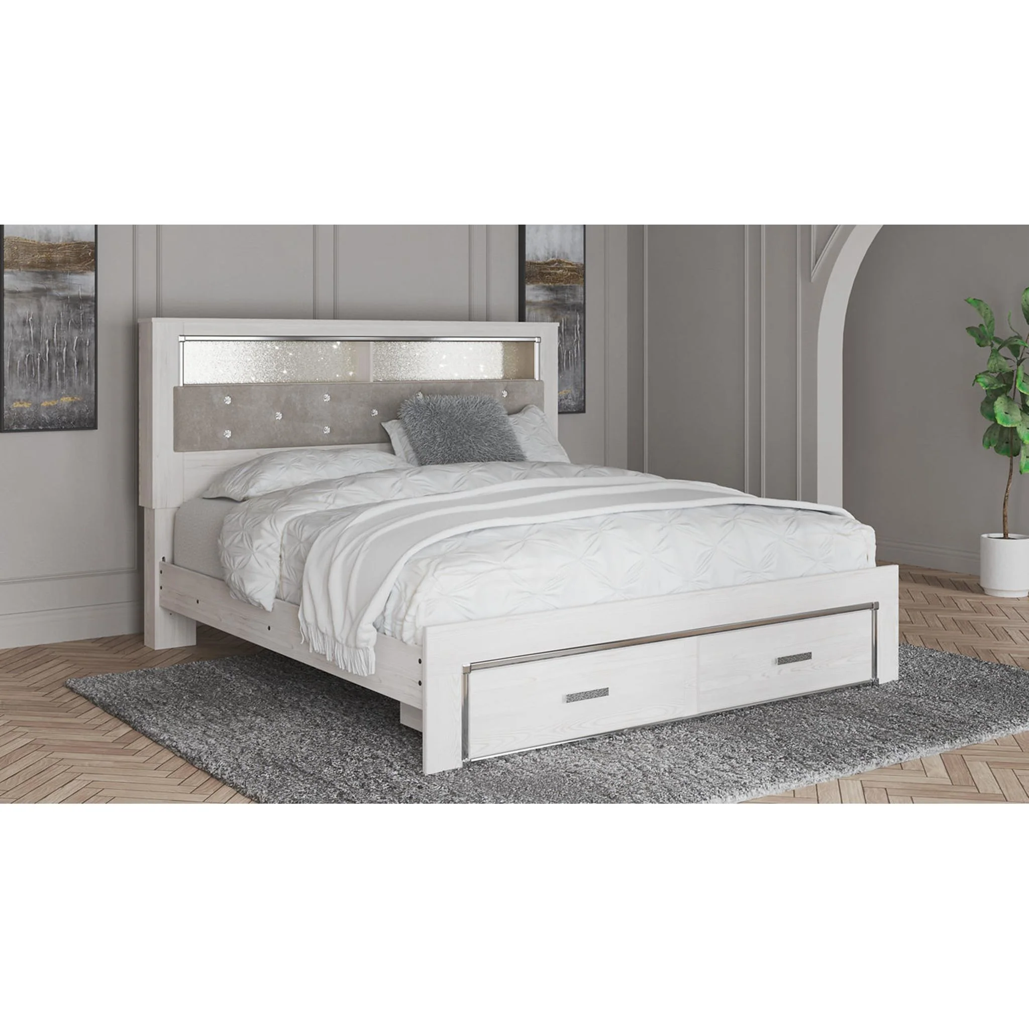 Altyra Bookcase Storage Bed - Image 26