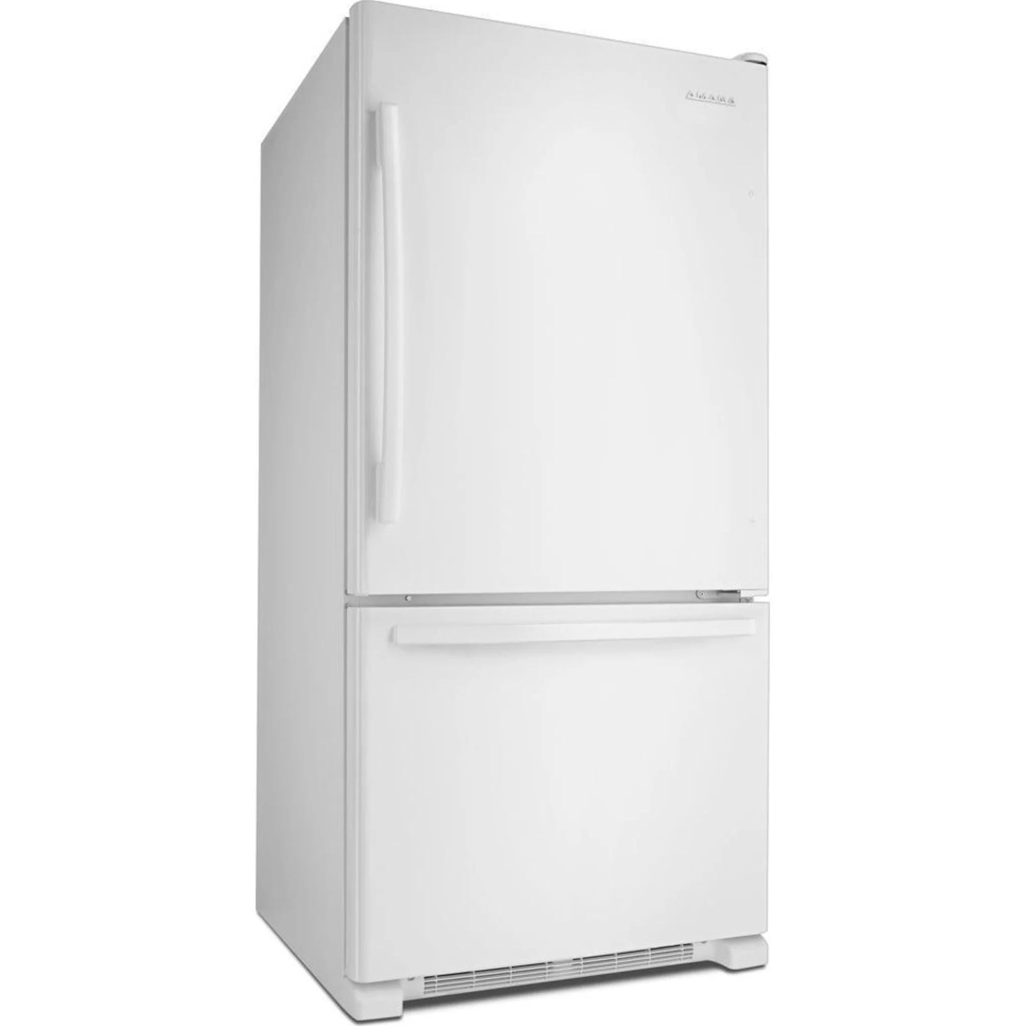 Amana 22 cu. ft. Bottom-Freezer Refrigerator with Large Capacity -White-on-White (ABB2224BRW) - Image 2