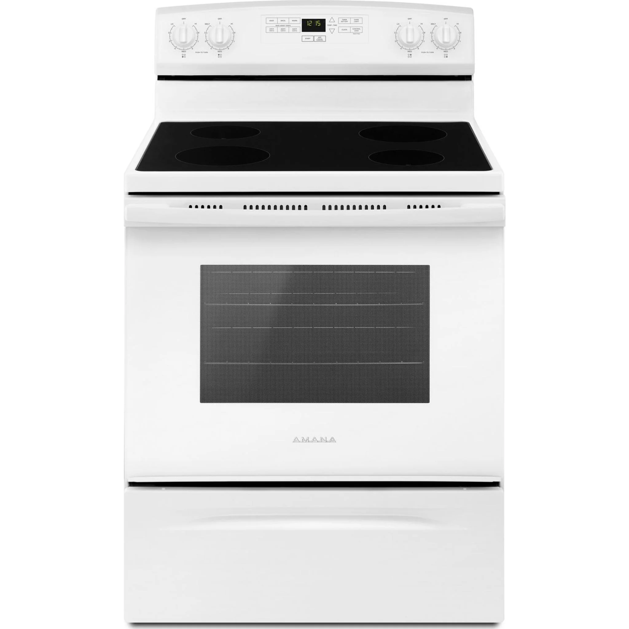 Amana 30-inch Electric Range with Extra-Large Oven Window -White (YAER6303MFW) - Image 16