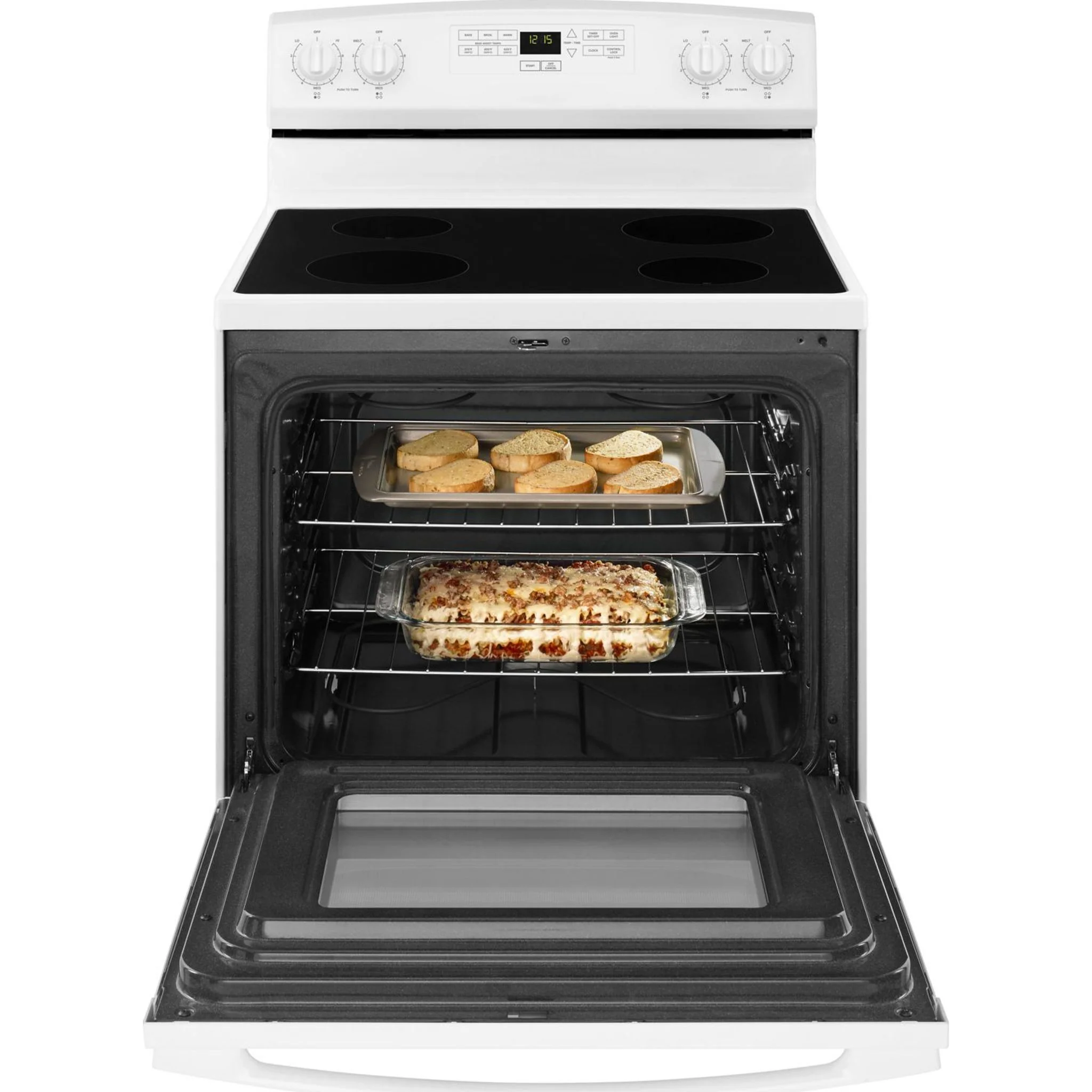Amana 30-inch Electric Range with Extra-Large Oven Window -White (YAER6303MFW) - Image 19