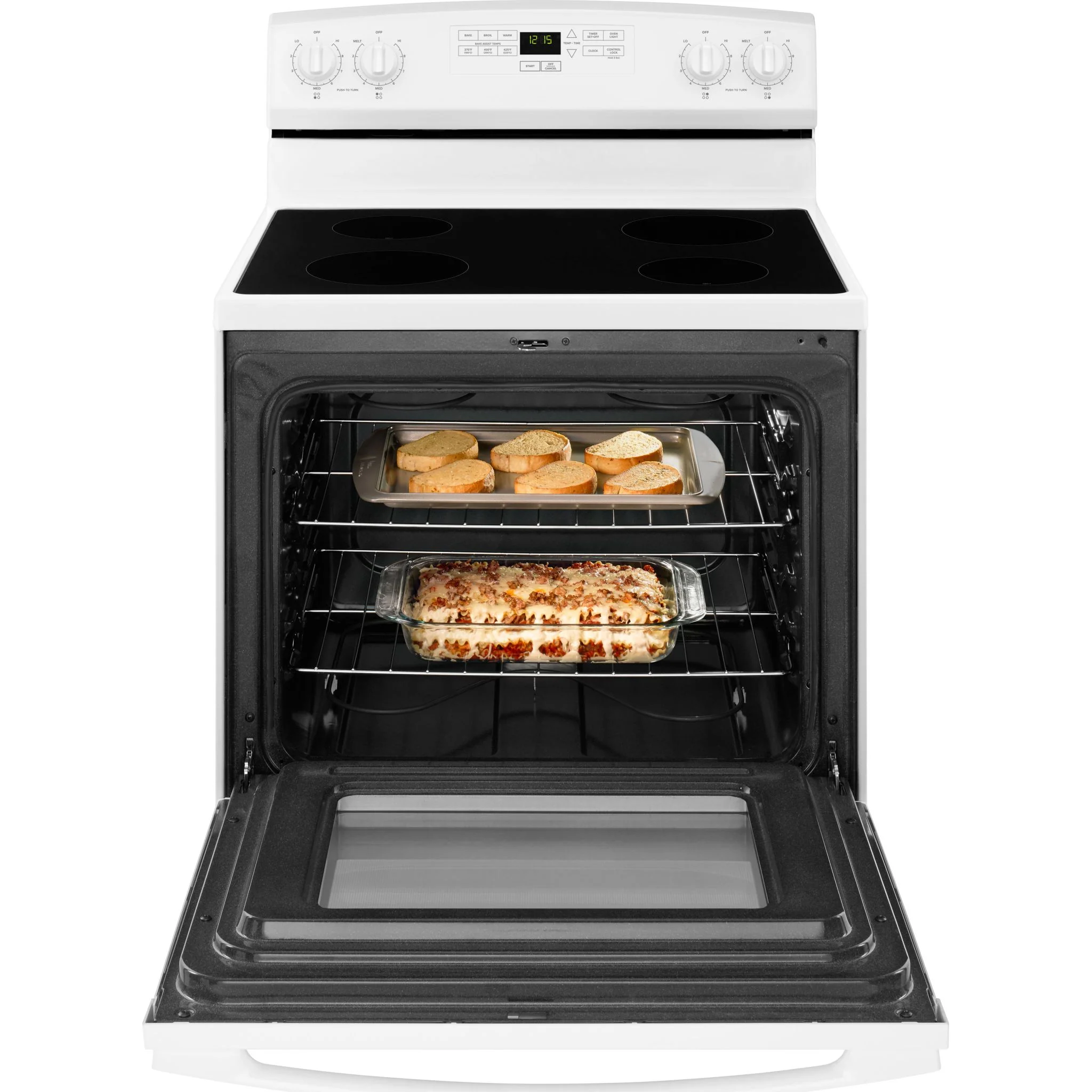 Amana 30-inch Electric Range with Extra-Large Oven Window -White (YAER6303MFW) - Image 3