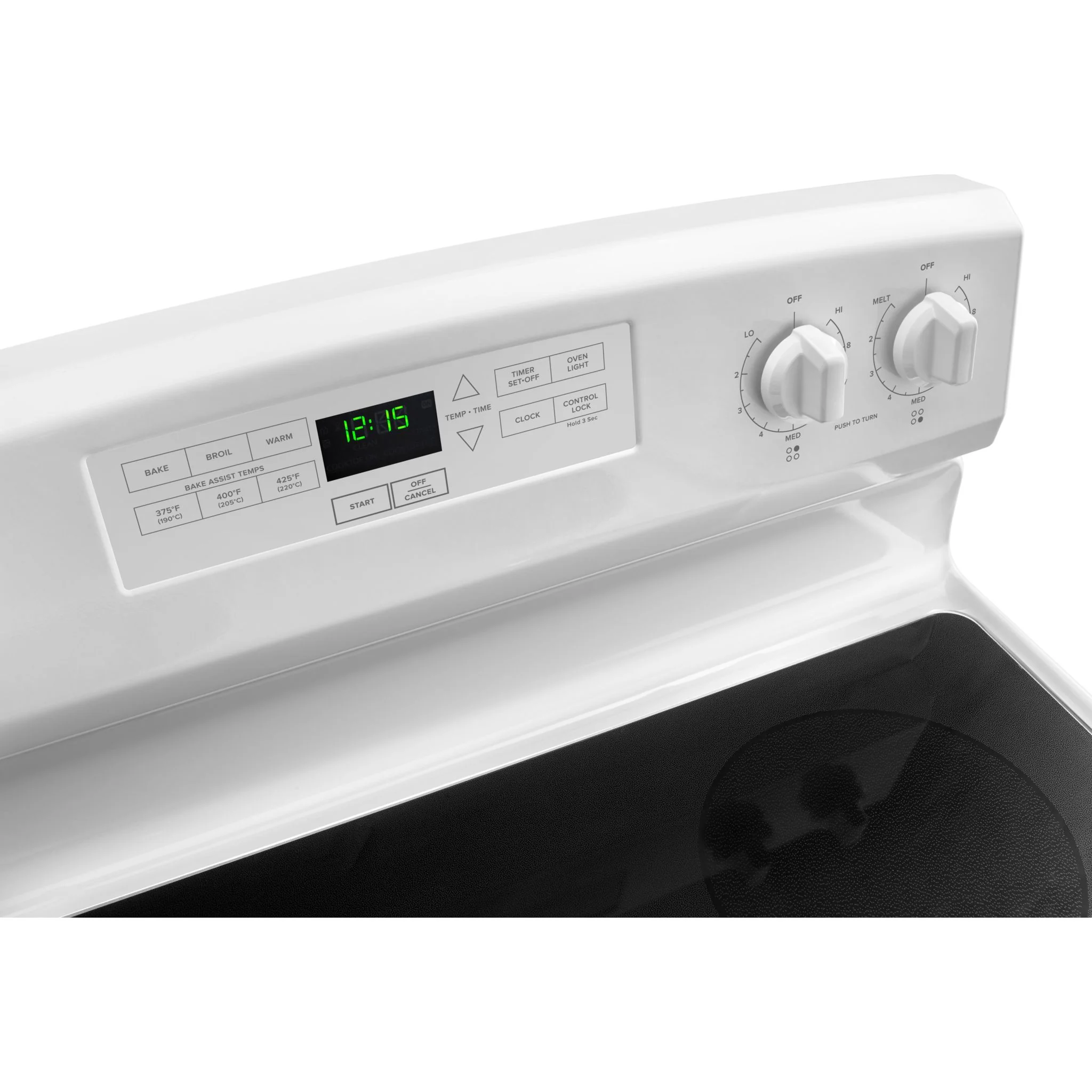 Amana 30-inch Electric Range with Extra-Large Oven Window -White (YAER6303MFW) - Image 4