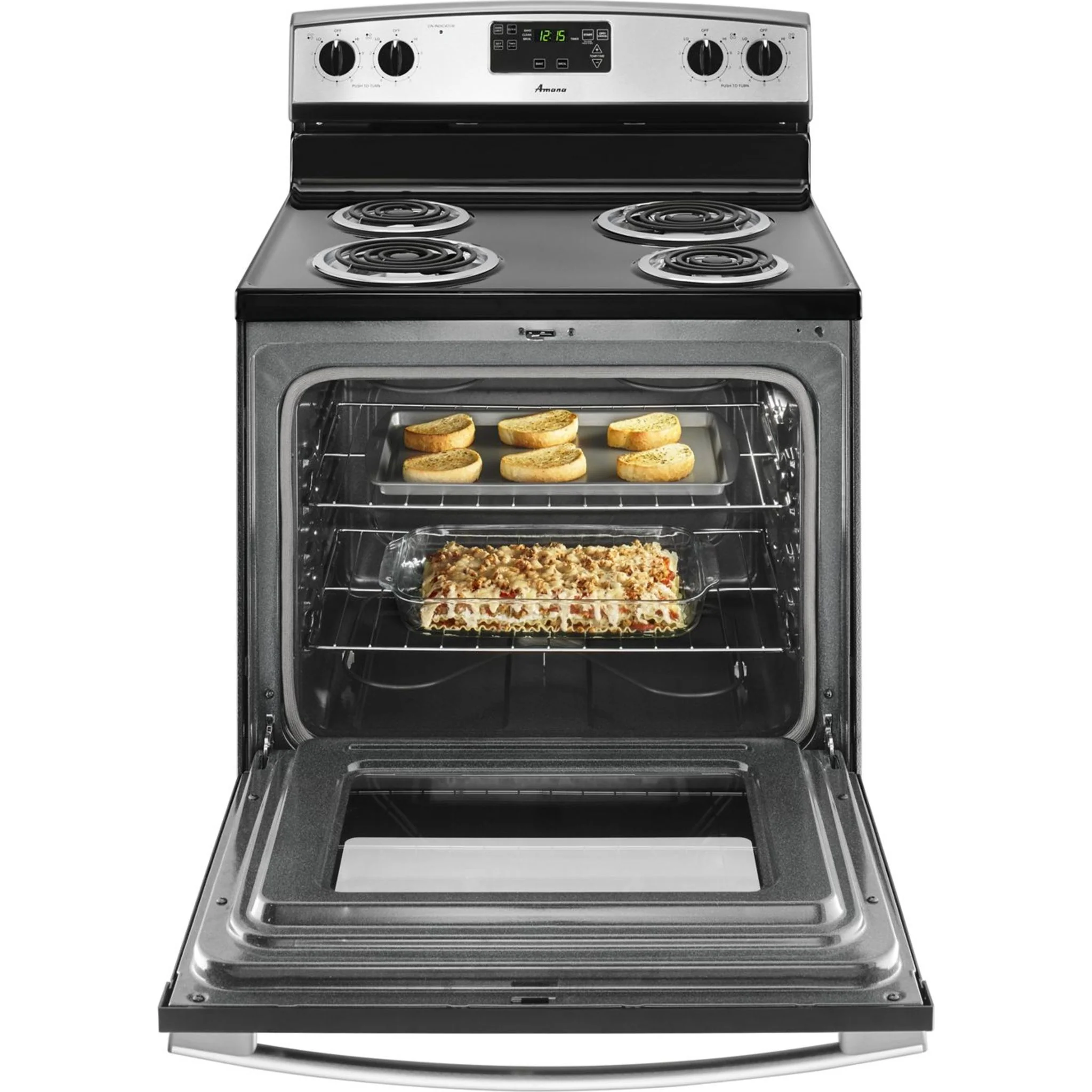 Amana 30-inch Electric Range with Bake Assist Temps -White (YACR4303MFW) - Image 5