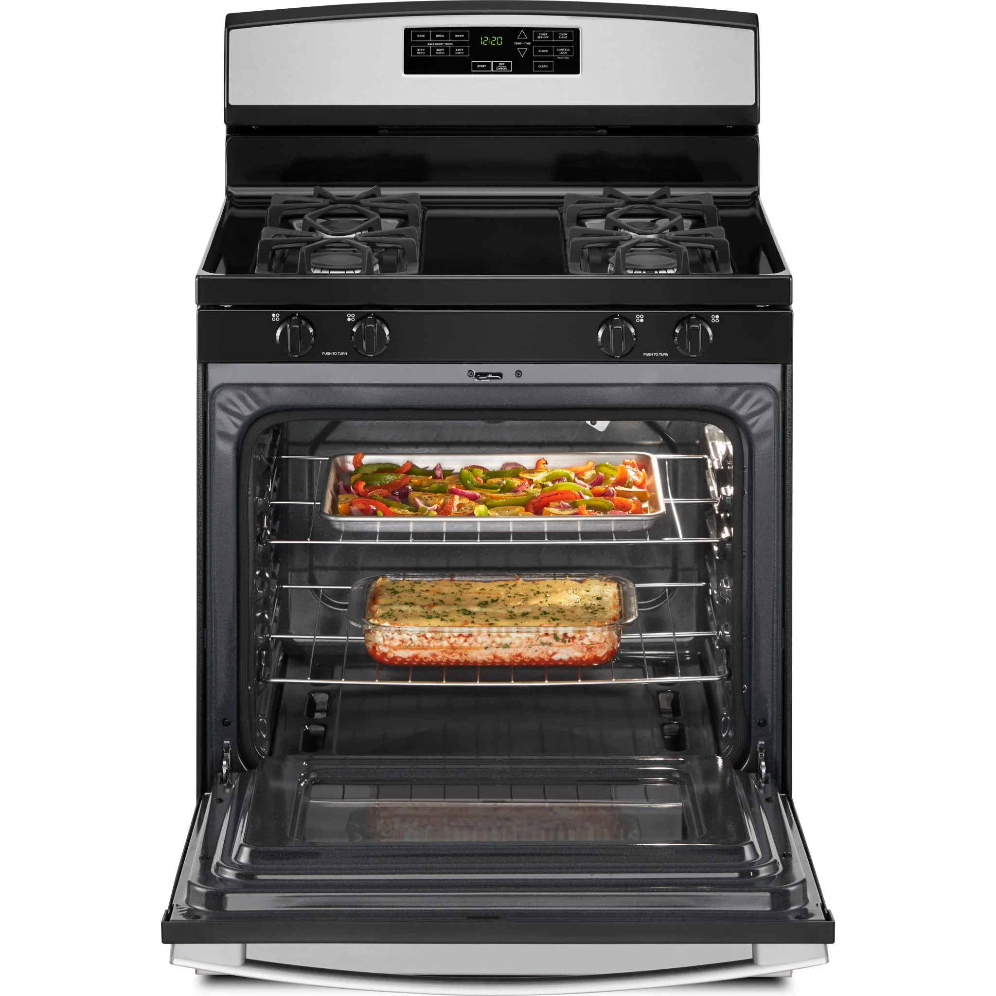 Amana 30-inch Gas Range with Self-Clean Option -Stainless Steel (AGR6603SMS) - Image 10