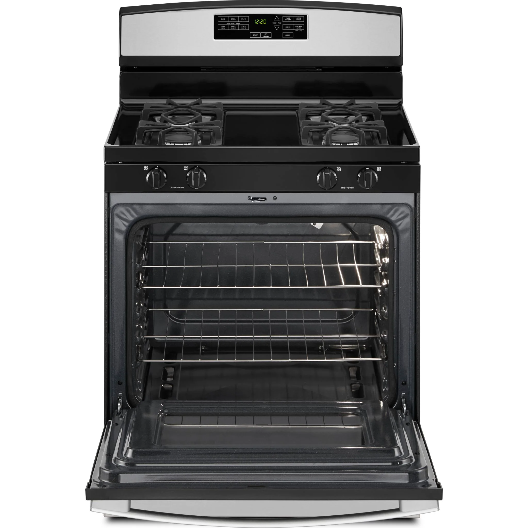 Amana 30-inch Gas Range with Self-Clean Option -Stainless Steel (AGR6603SMS) - Image 9