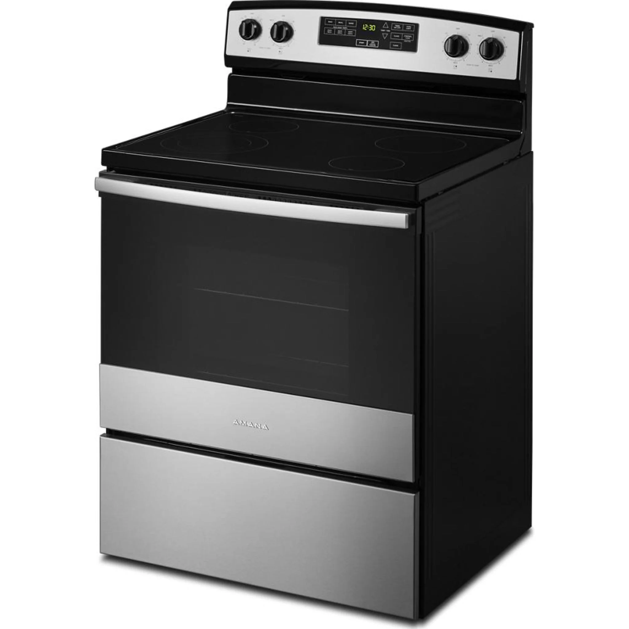 Amana 30-inch Electric Range with Self-Clean Option -Stainless Steel (YAER6603SMS) - Image 10