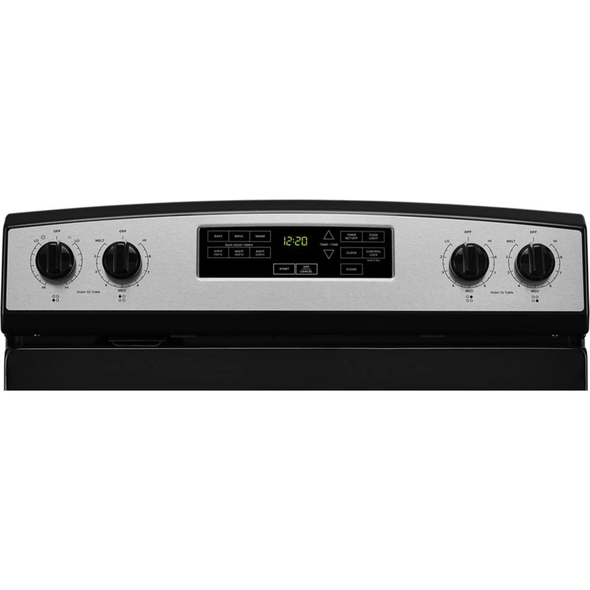 Amana 30-inch Electric Range with Self-Clean Option -Stainless Steel (YAER6603SMS) - Image 2