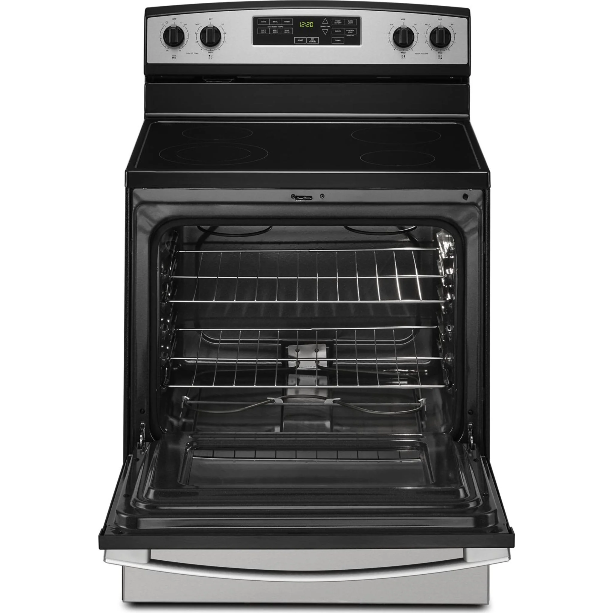 Amana 30-inch Electric Range with Self-Clean Option -Stainless Steel (YAER6603SMS) - Image 5