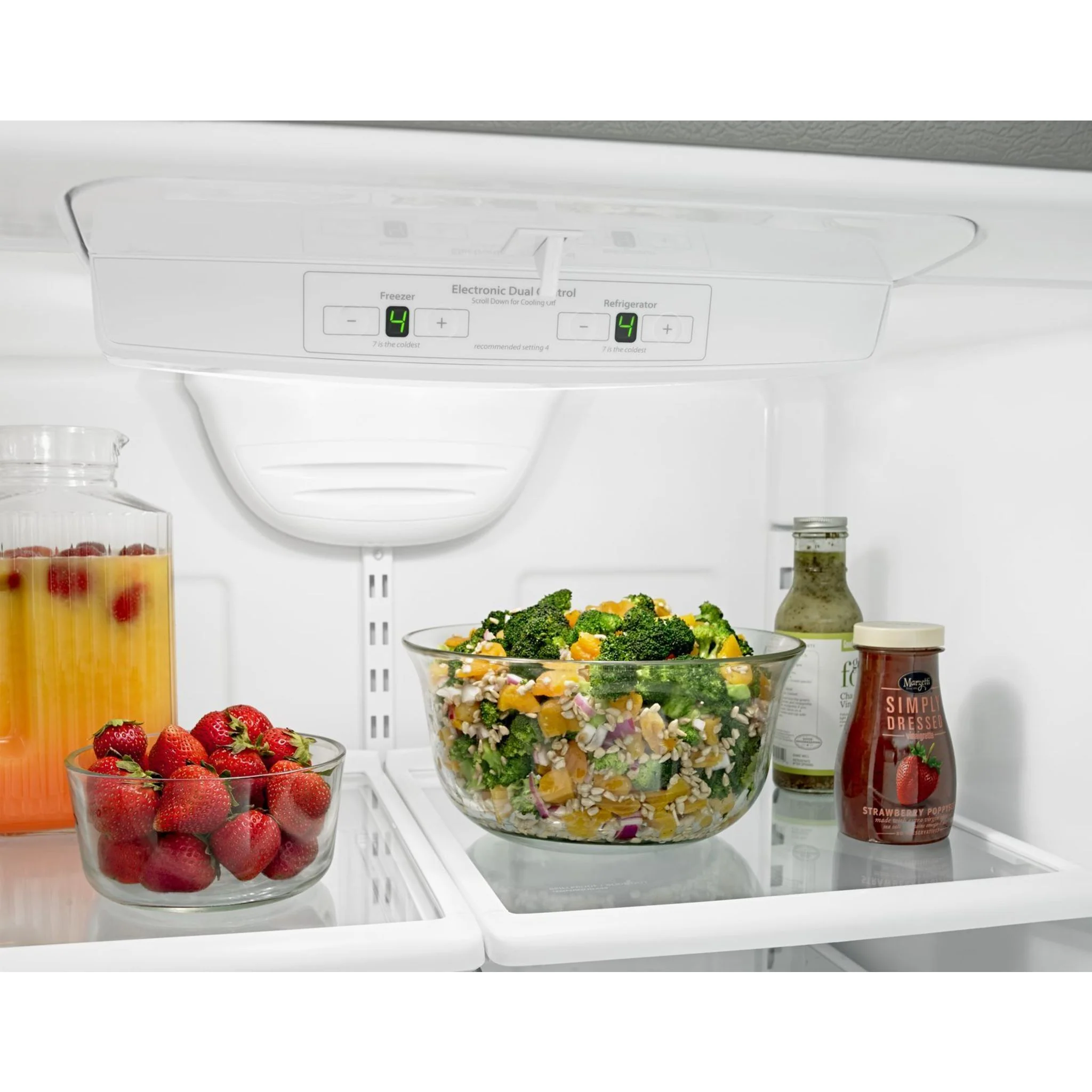 Amana 33-inch Wide Bottom-Freezer Refrigerator with EasyFreezerPull-Out Drawer âˆ’ 22 cu. ft. Capacity -Stainless Steel (ABB2224BRM) - Image 10