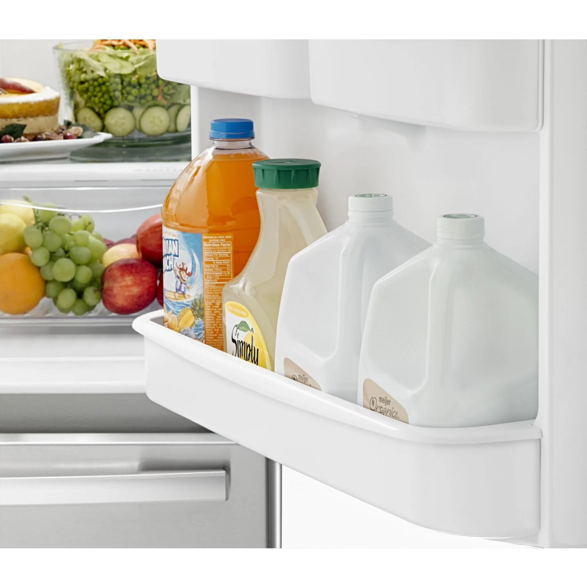 Amana 33-inch Wide Bottom-Freezer Refrigerator with EasyFreezerPull-Out Drawer âˆ’ 22 cu. ft. Capacity -Stainless Steel (ABB2224BRM) - Image 12