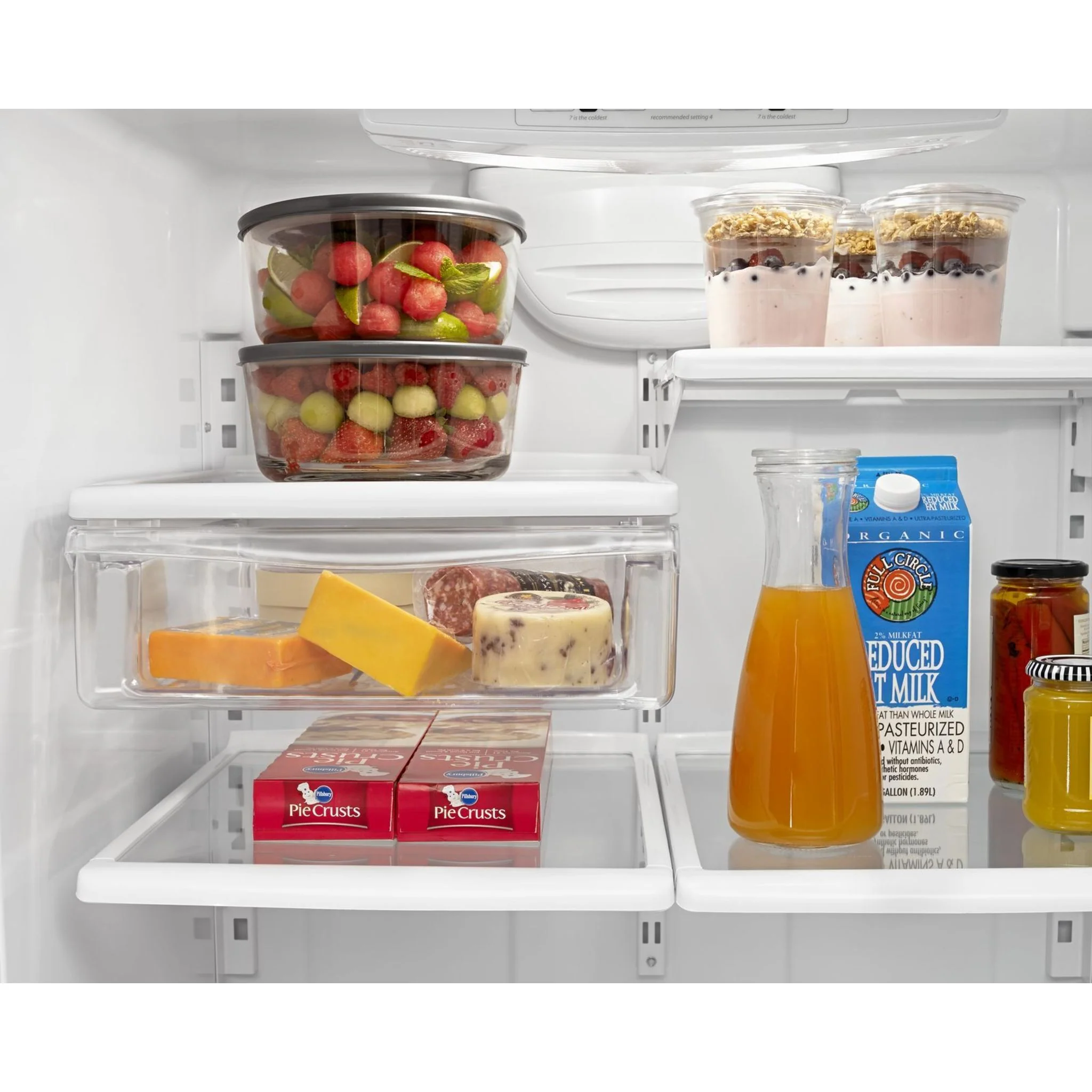 Amana 33-inch Wide Bottom-Freezer Refrigerator with EasyFreezerPull-Out Drawer âˆ’ 22 cu. ft. Capacity -Stainless Steel (ABB2224BRM) - Image 14