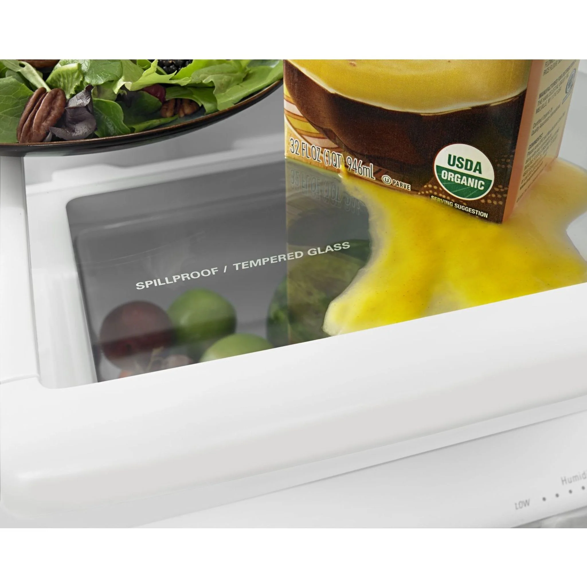 Amana 33-inch Wide Bottom-Freezer Refrigerator with EasyFreezerPull-Out Drawer âˆ’ 22 cu. ft. Capacity -Stainless Steel (ABB2224BRM) - Image 22