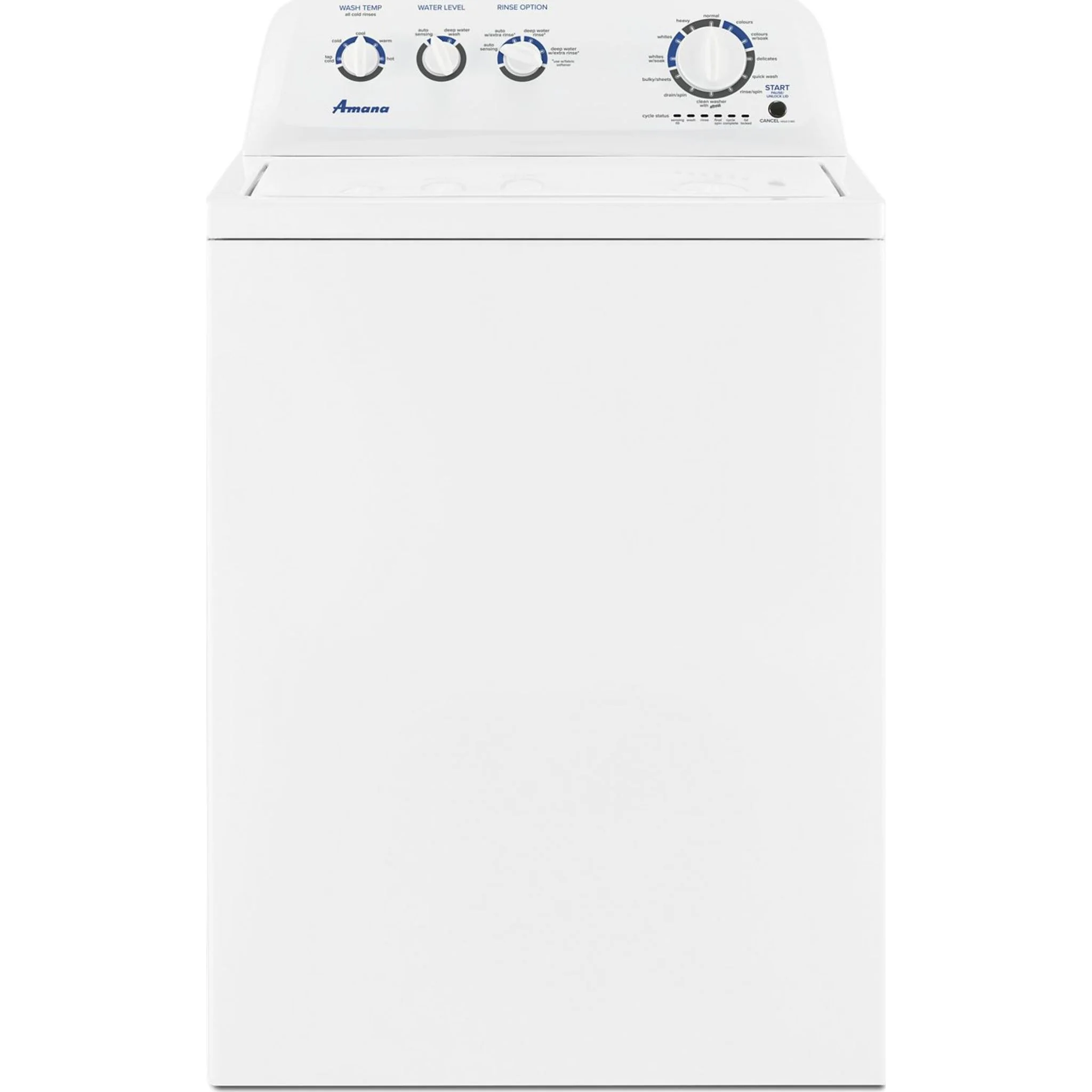 Amana 4.4 cu. ft. Top-Load Washer with High Efficiency Agitator -White (NTW4519JW) - Image 8