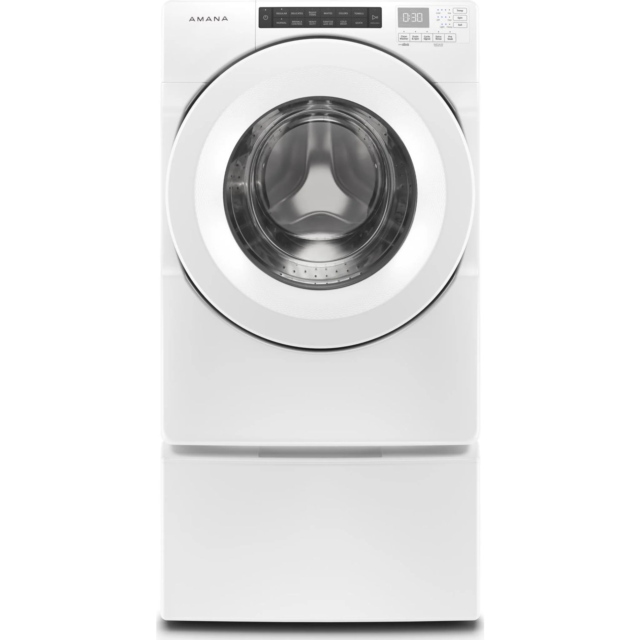 Amana 5.0 cu. ft. I.E.C. ENERGY STAR Qualified Front Load Washer -White (NFW5800HW) - Image 13