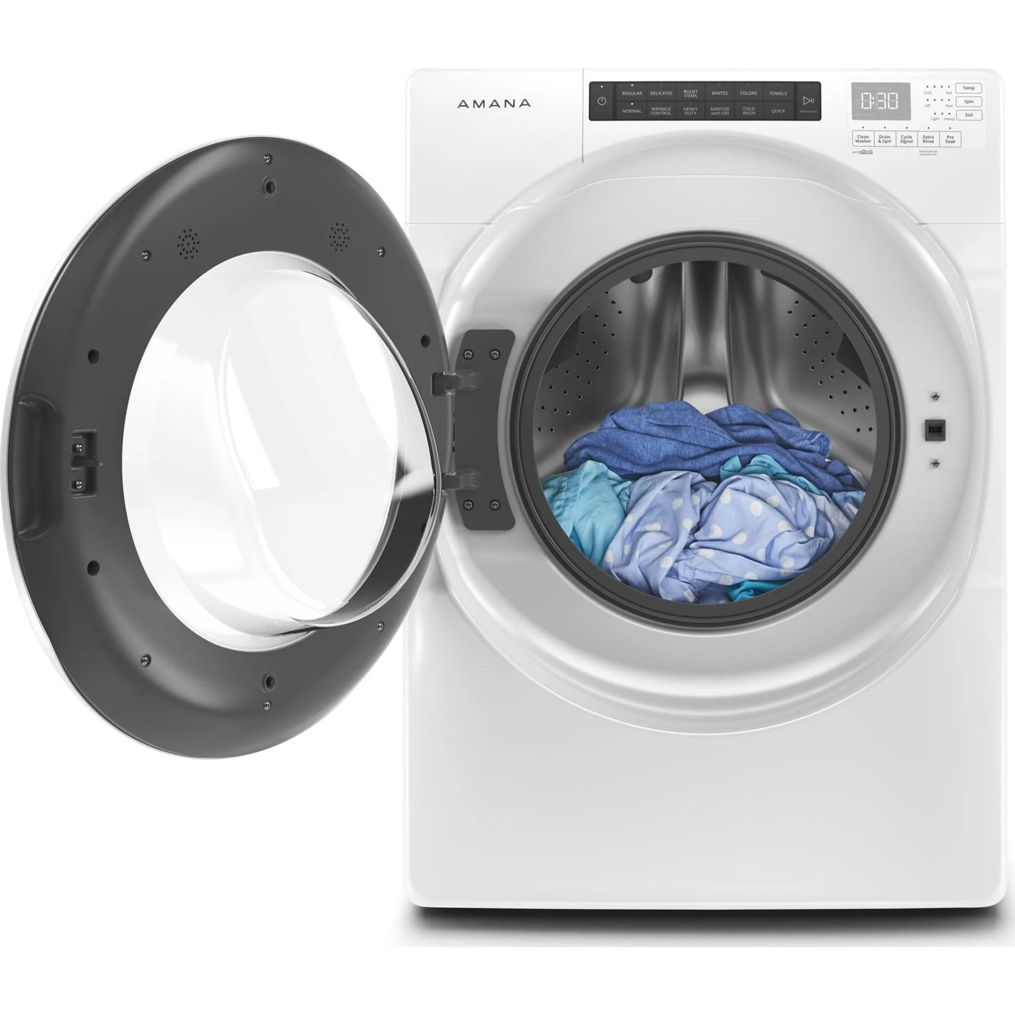 Amana 5.0 cu. ft. I.E.C. ENERGY STAR Qualified Front Load Washer -White (NFW5800HW) - Image 17