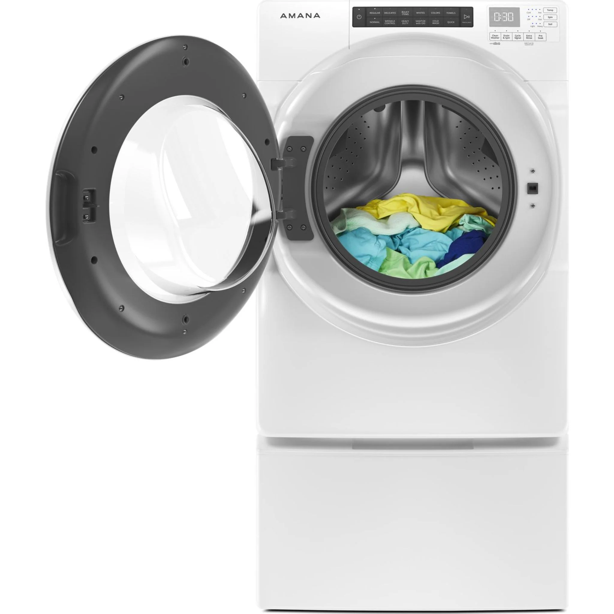Amana 5.0 cu. ft. I.E.C. ENERGY STAR Qualified Front Load Washer -White (NFW5800HW) - Image 24