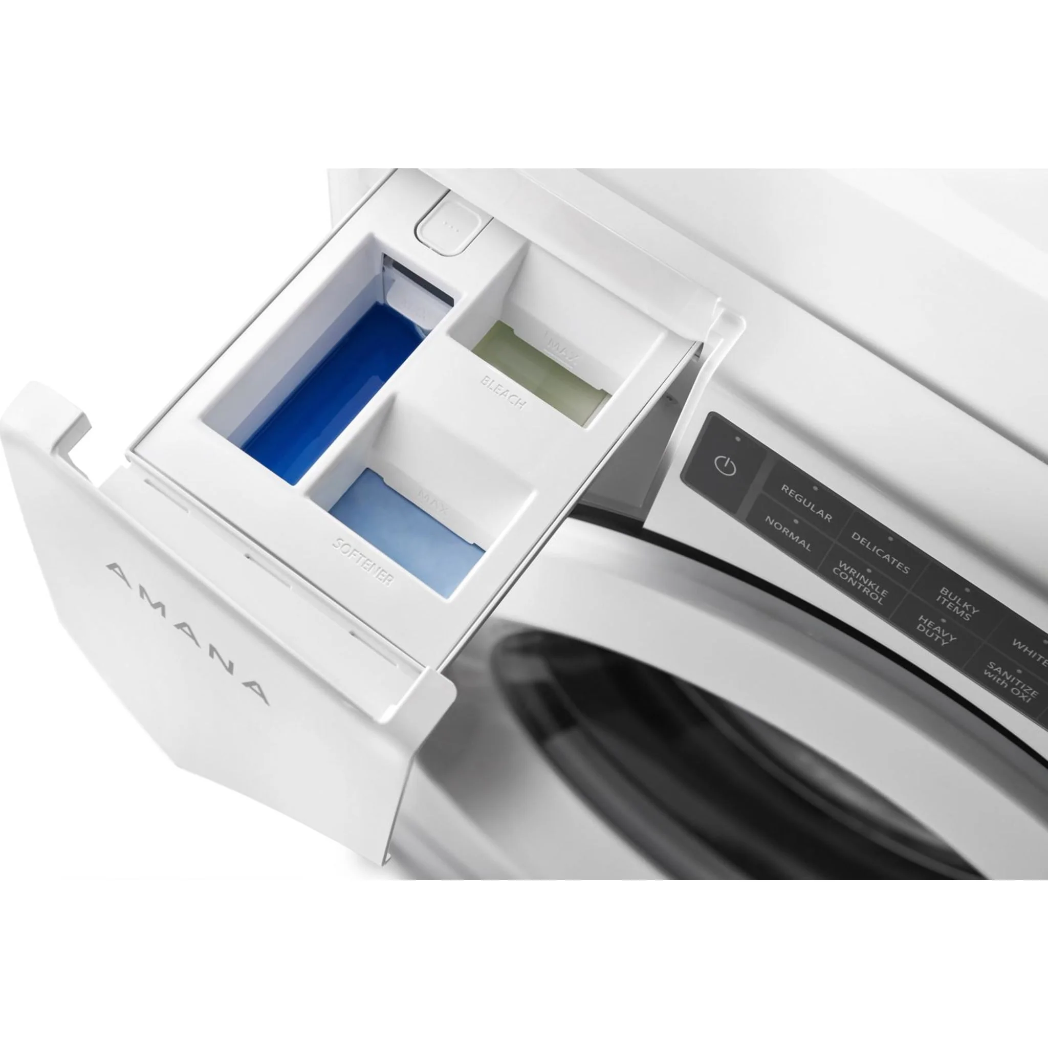 Amana 5.0 cu. ft. I.E.C. ENERGY STAR Qualified Front Load Washer -White (NFW5800HW) - Image 7