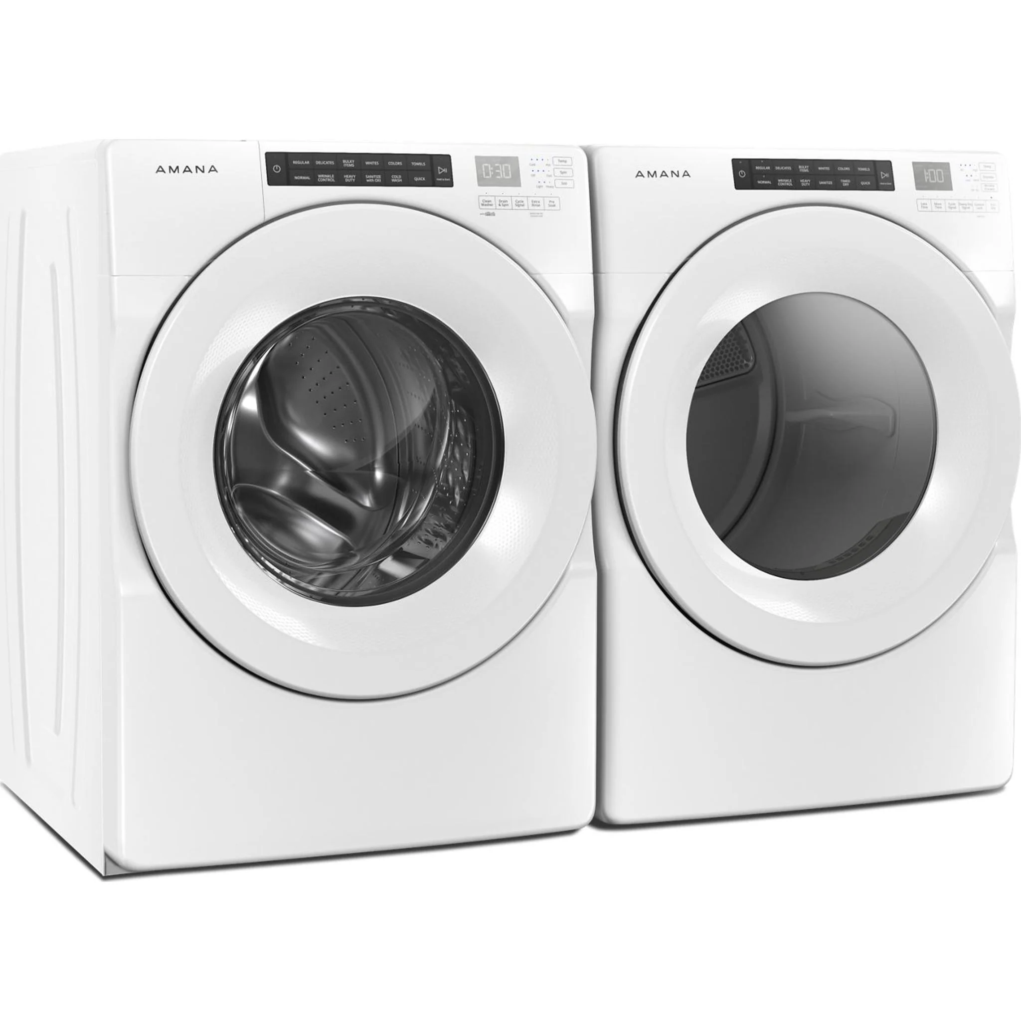 Amana 5.0 cu. ft. I.E.C. ENERGY STAR Qualified Front Load Washer -White (NFW5800HW) - Image 8