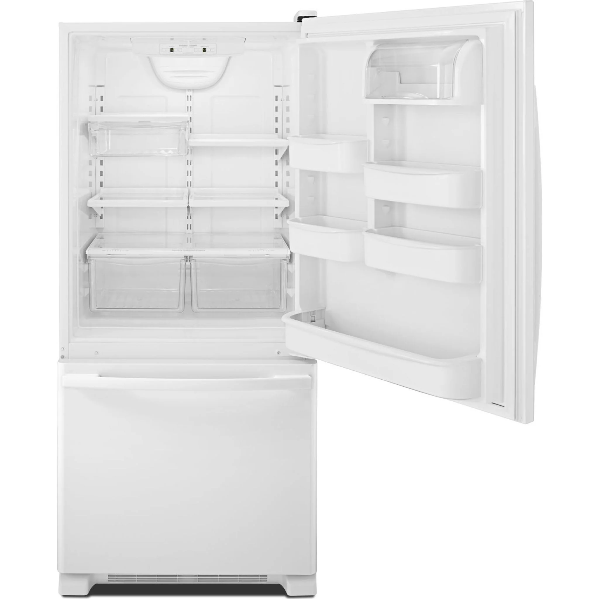 Amana 18.5 cu. ft. Bottom-Freezer Refrigerator -White (ABB1924BRW) - Image 11