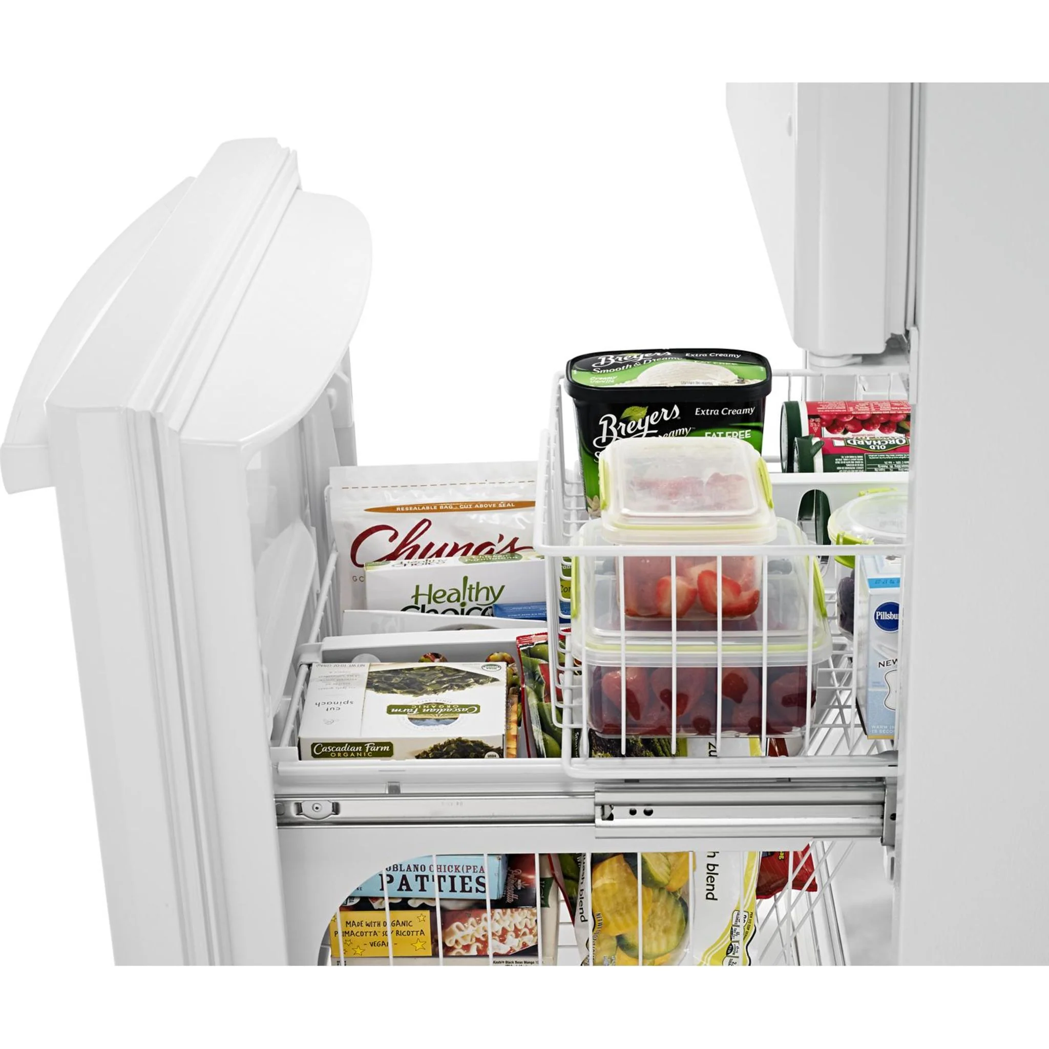 Amana 18.5 cu. ft. Bottom-Freezer Refrigerator -White (ABB1924BRW) - Image 18