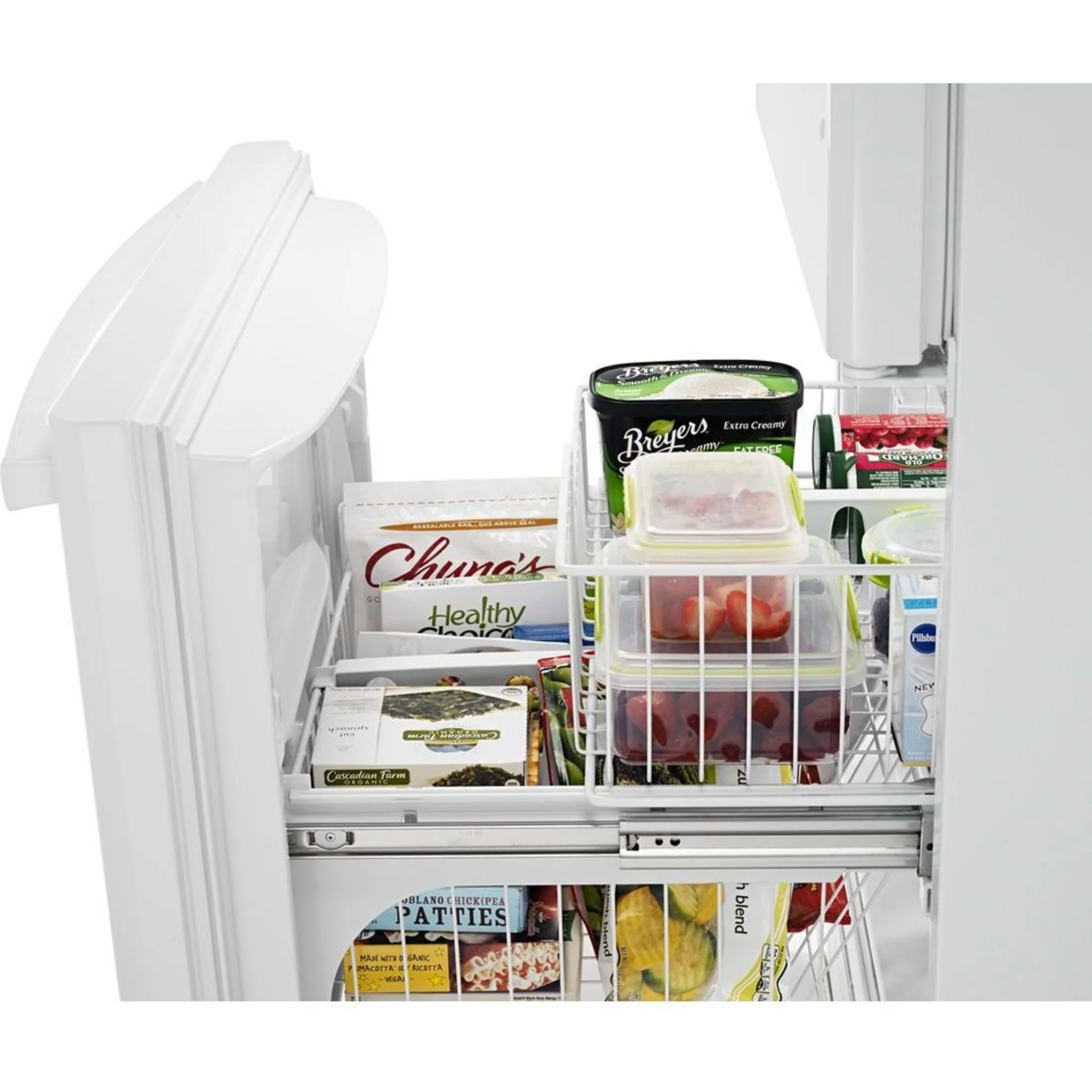 Amana 18.5 cu. ft. Bottom-Freezer Refrigerator -White (ABB1924BRW) - Image 5